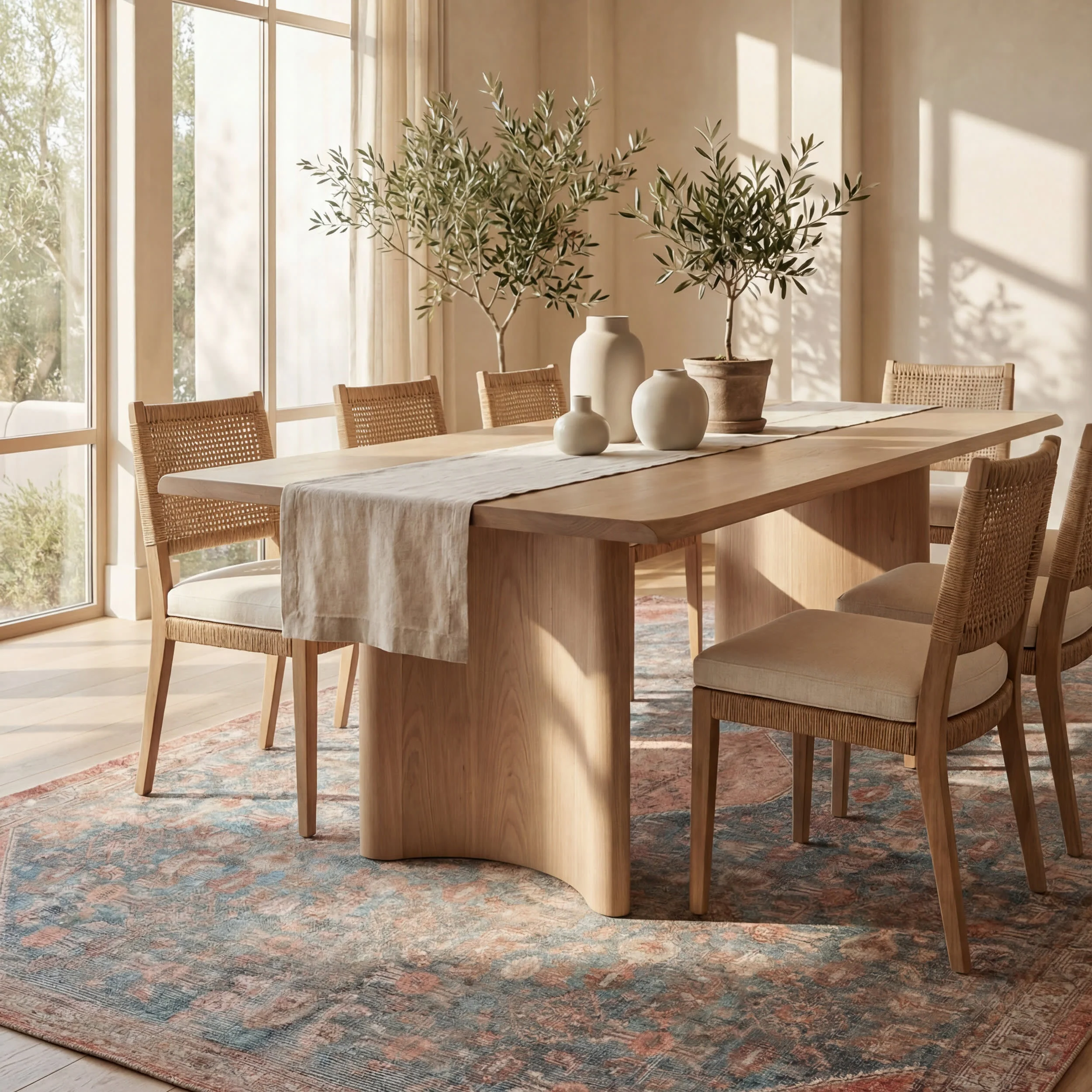 Wesa Medallion Rug | Multicolor - Image 7