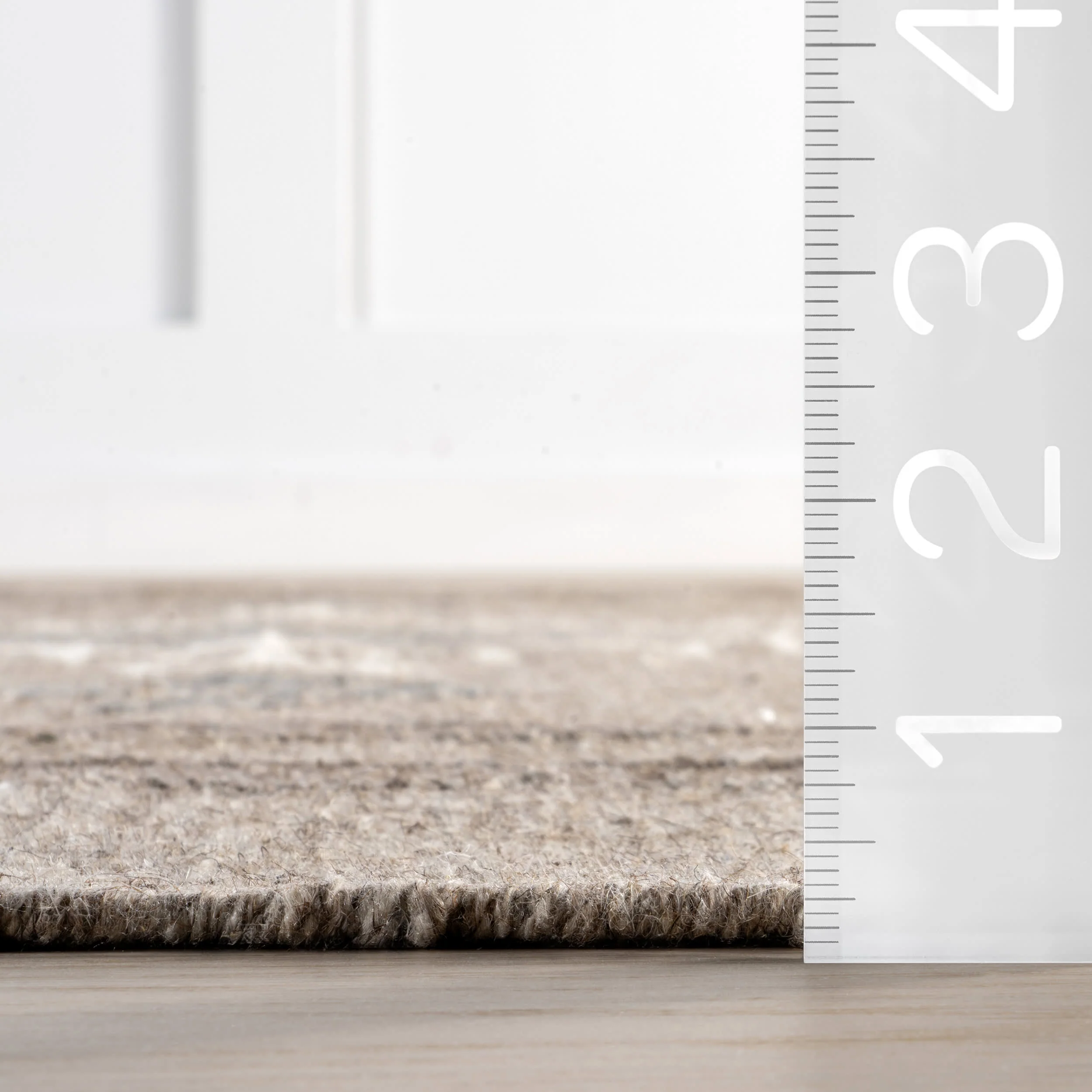 Westerly Southwestern Cotton-Blend Rug | Taupe - Image 6