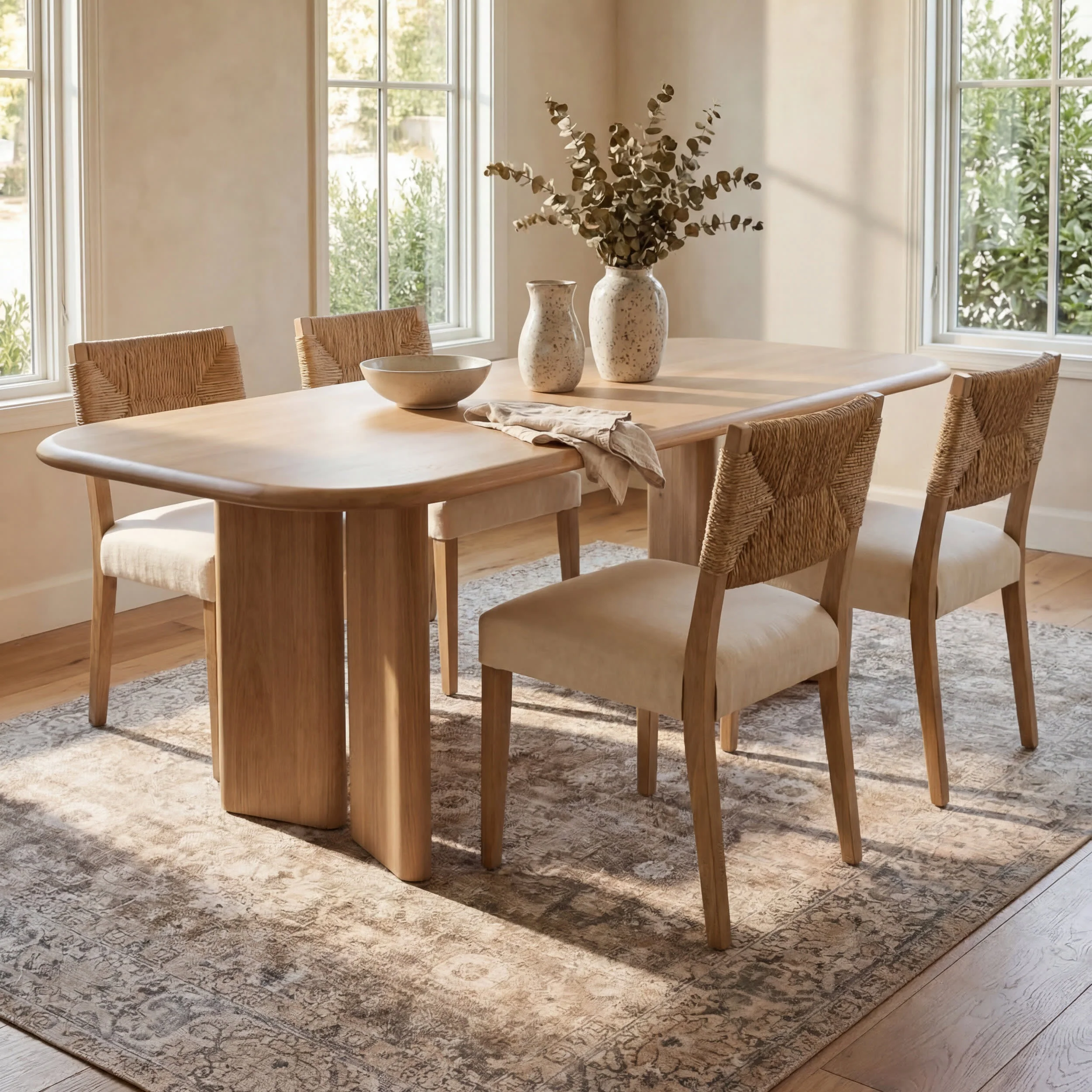 Westfield Antiqued Jute-Blend Rug | Brown - Image 7