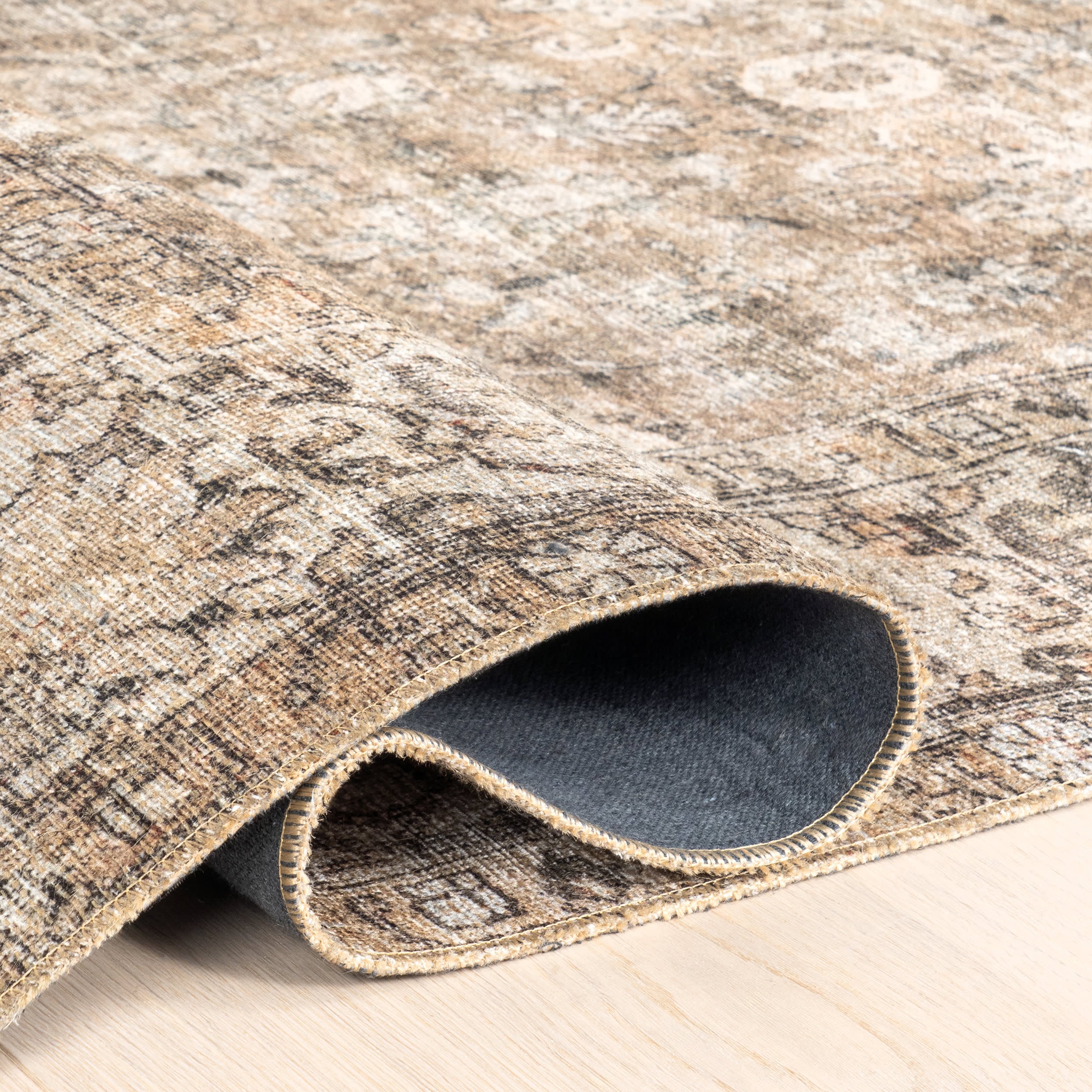 Westfield Antiqued Jute-Blend Rug | Dark Beige - Image 10