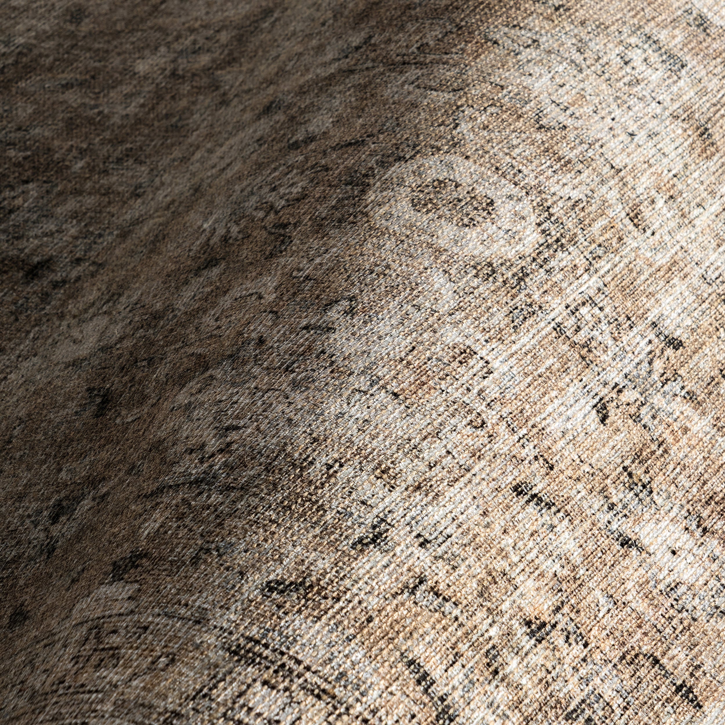 Westfield Antiqued Jute-Blend Rug | Dark Beige - Image 3