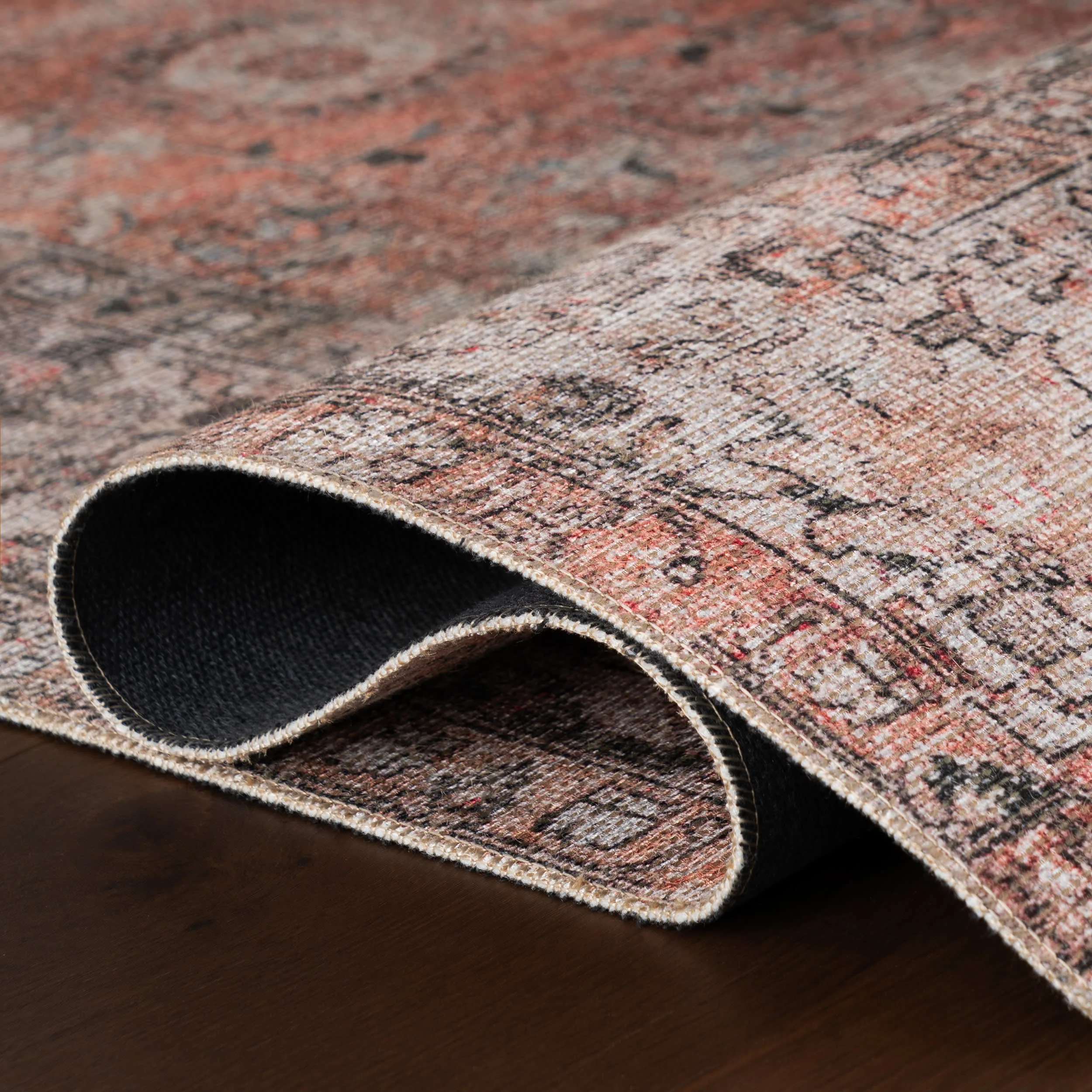 Westfield Antiqued Jute-Blend Rug | Orange - Image 11
