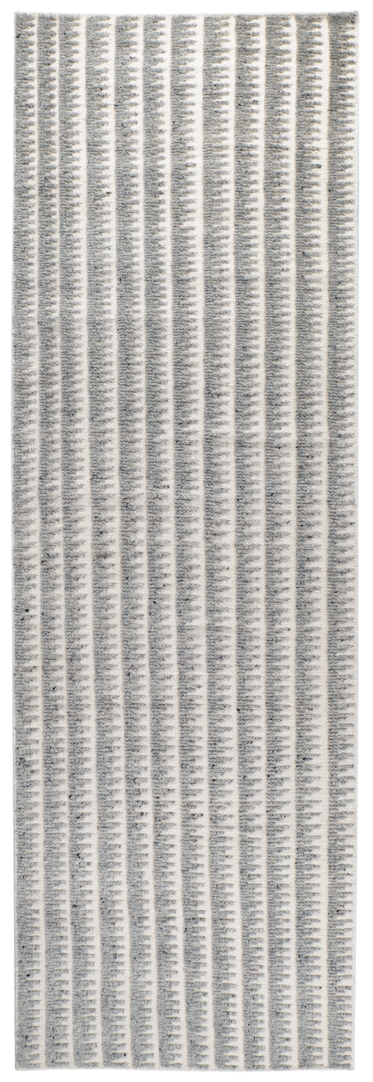 Whitby Hand Knotted Wool Rug | Grey - Image 2