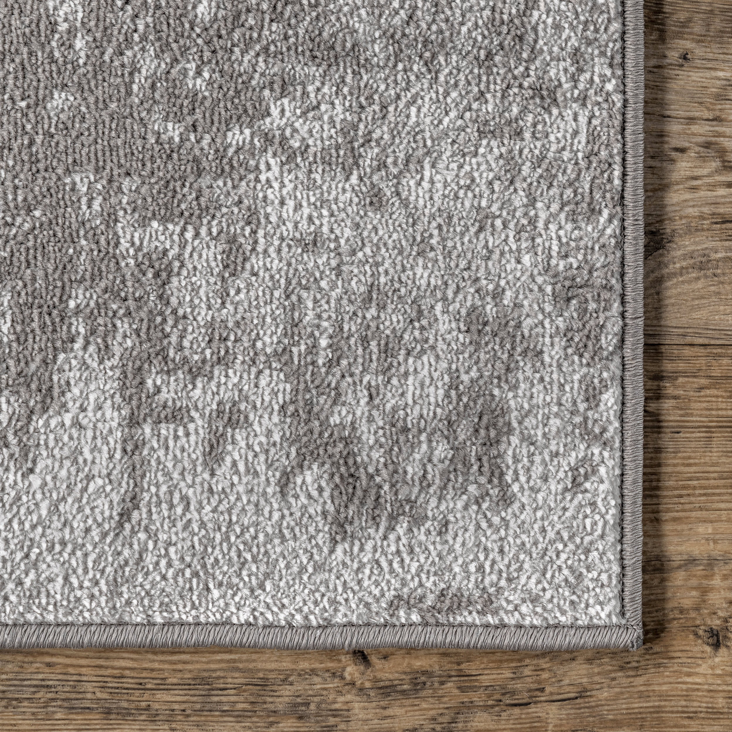 Whitney Vintage Abstract Rug | Light Grey - Image 3