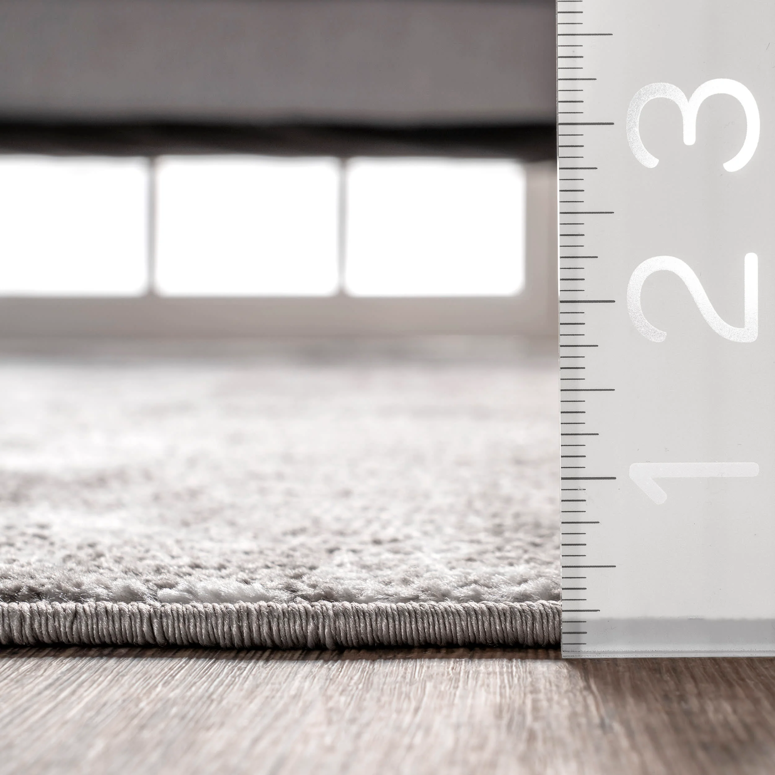 Whitney Vintage Abstract Rug | Light Grey - Image 5