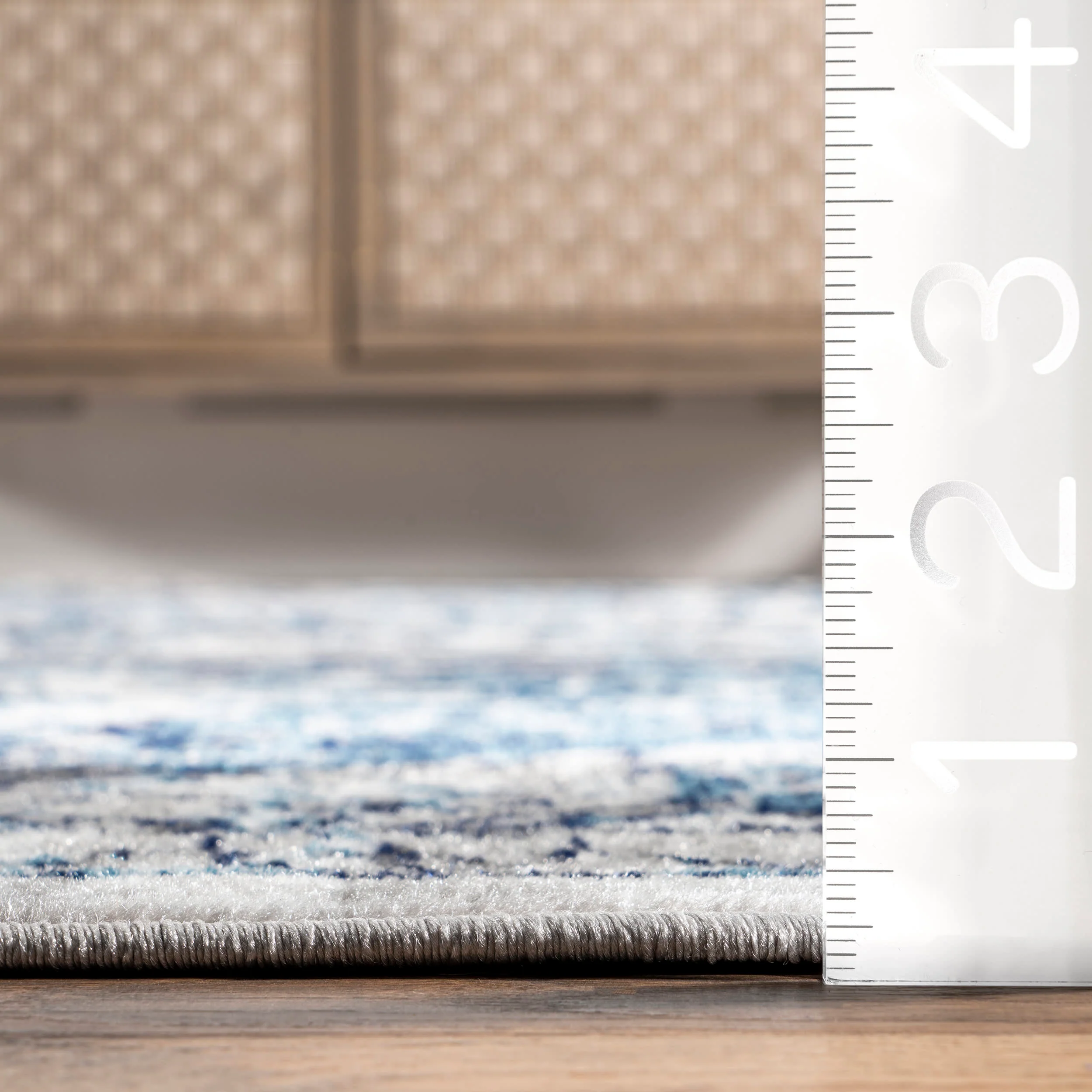 Whitny Shaded Medallion Rug | Blue - Image 5
