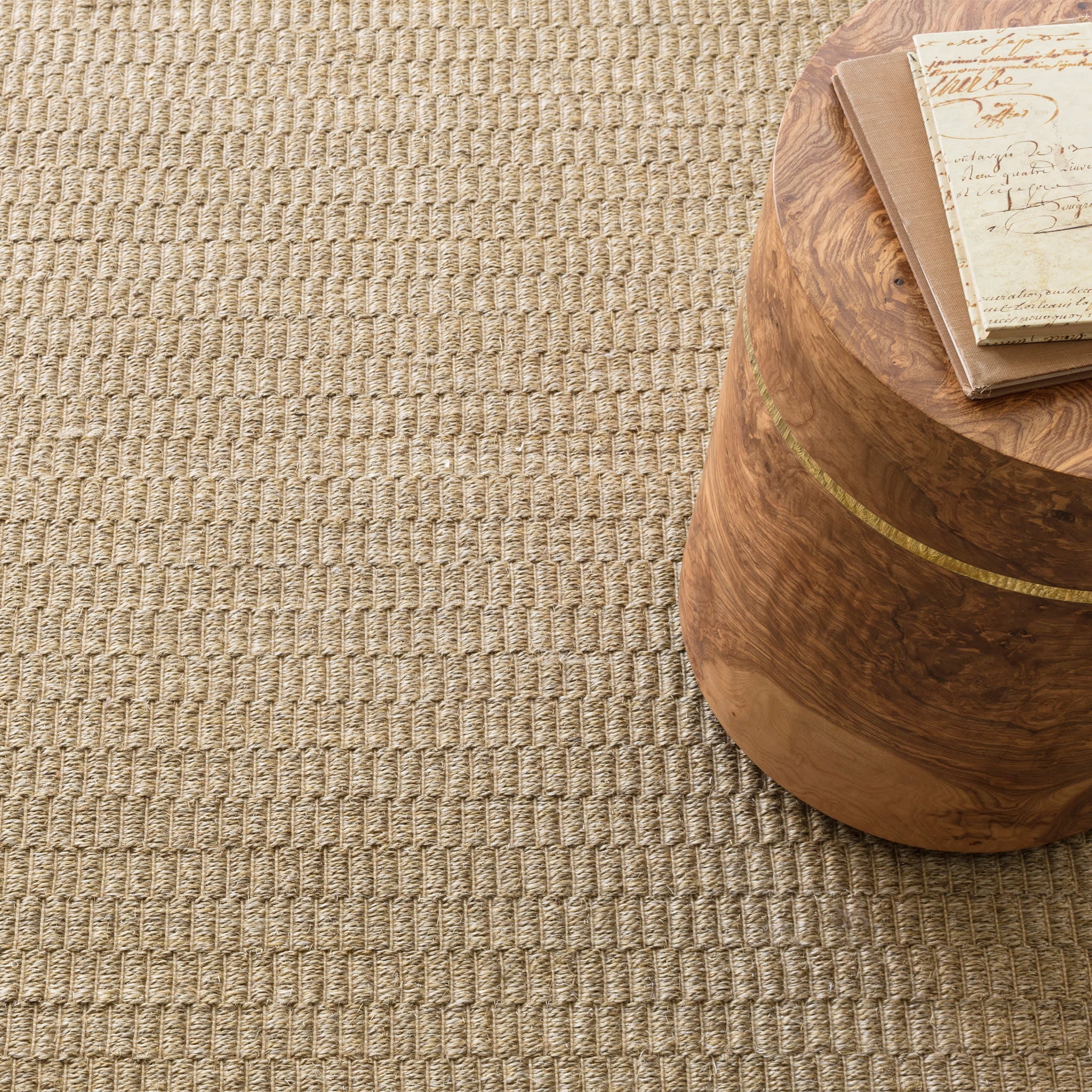 Wicker Woven Sisal Rug | Natural - Image 5