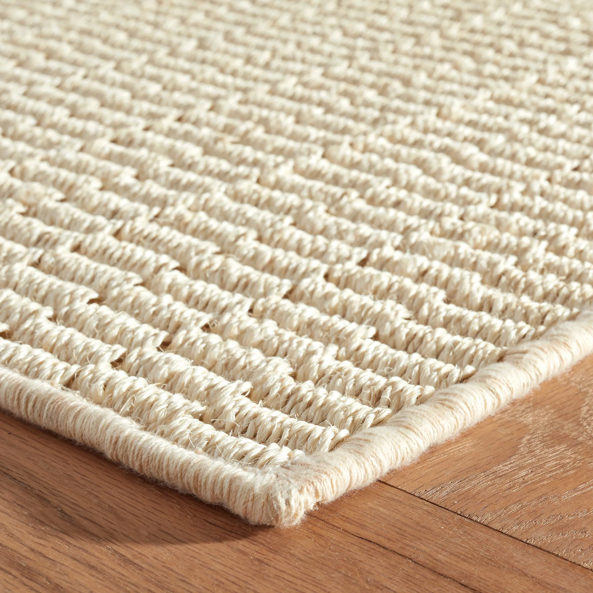 Wicker Woven Sisal Custom Rug | Sand - Image 6