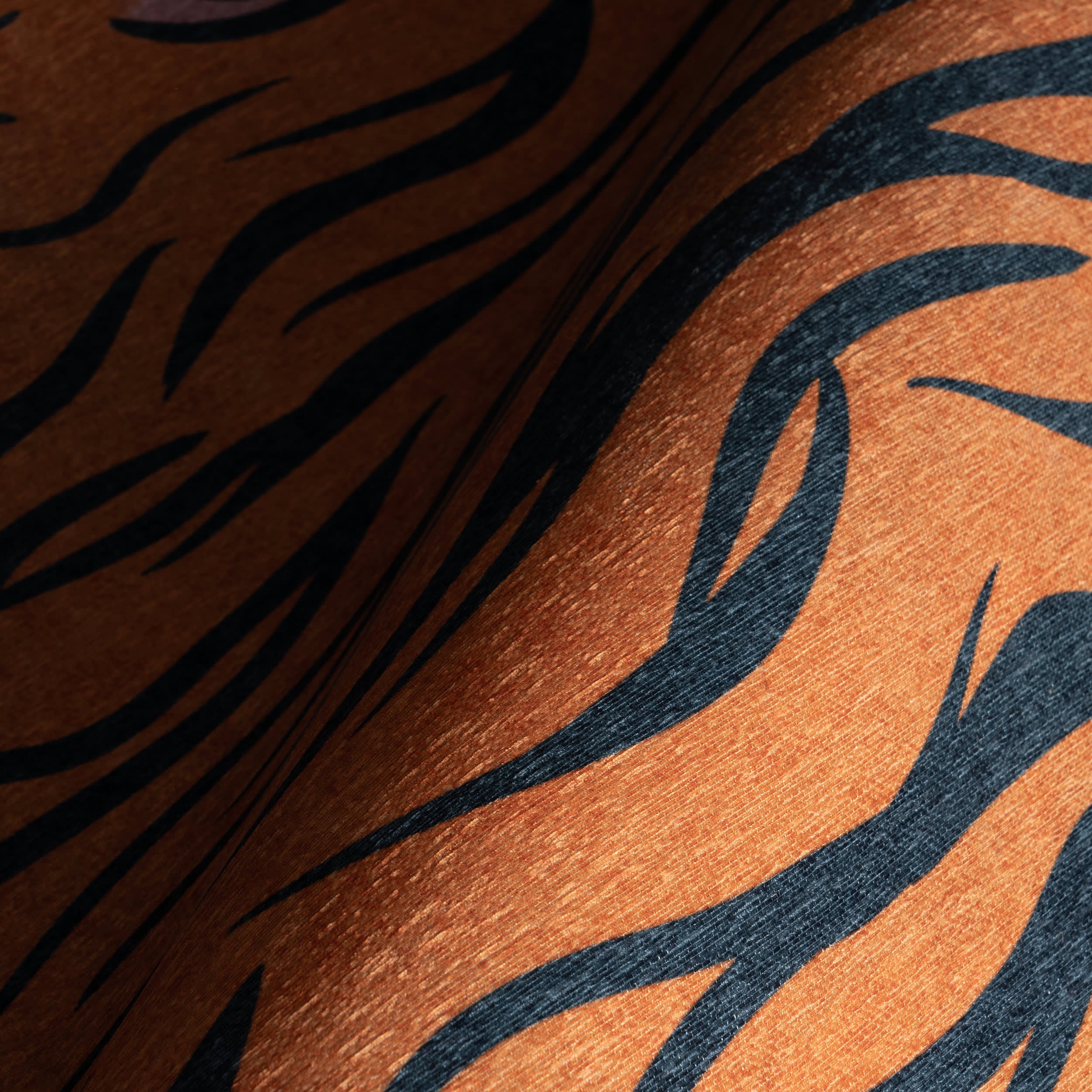Wild Tiger Animal Print Washable Rug by Society6 | Orange - Image 3