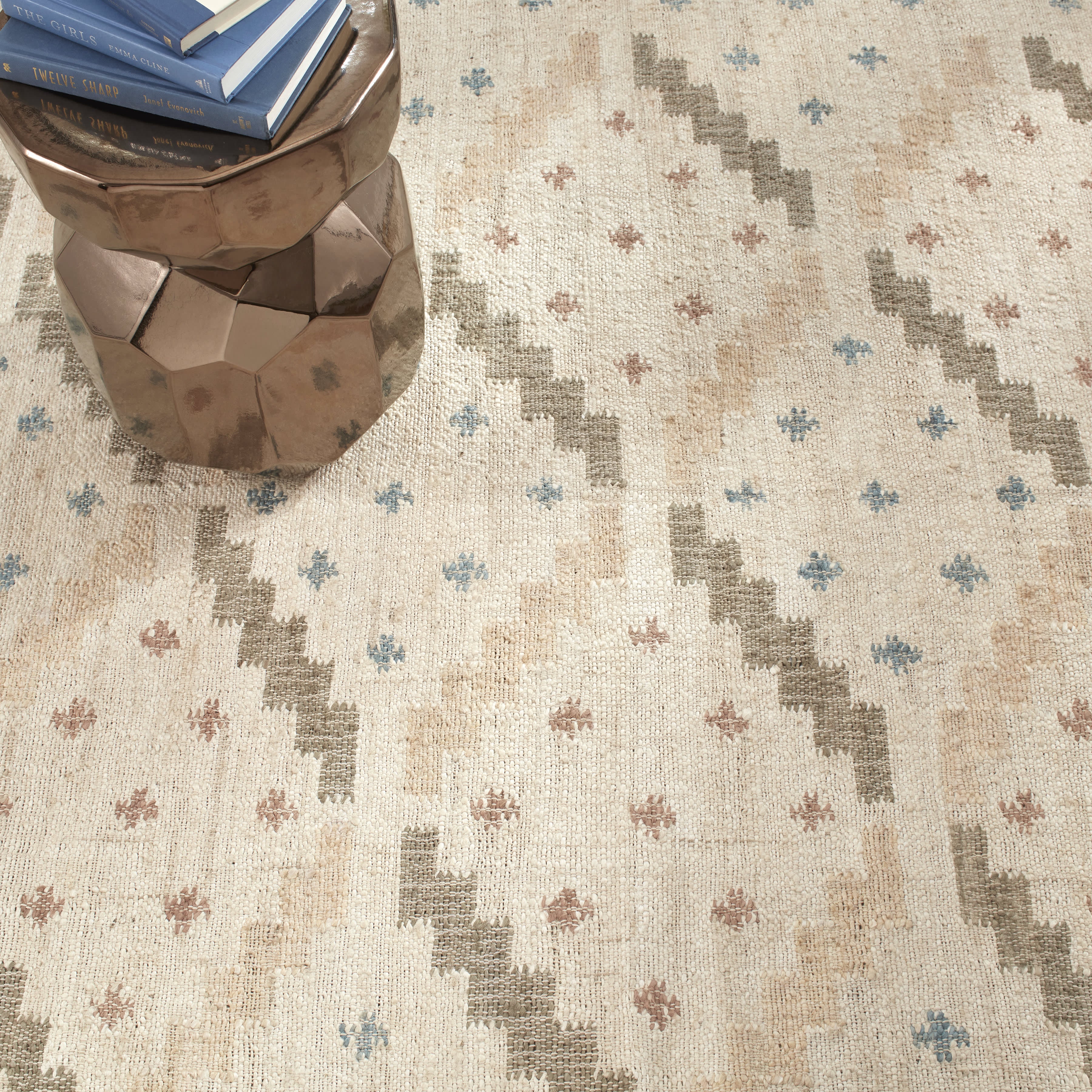 Wilder Kilim Handwoven Jute Rug | Natural - Image 2