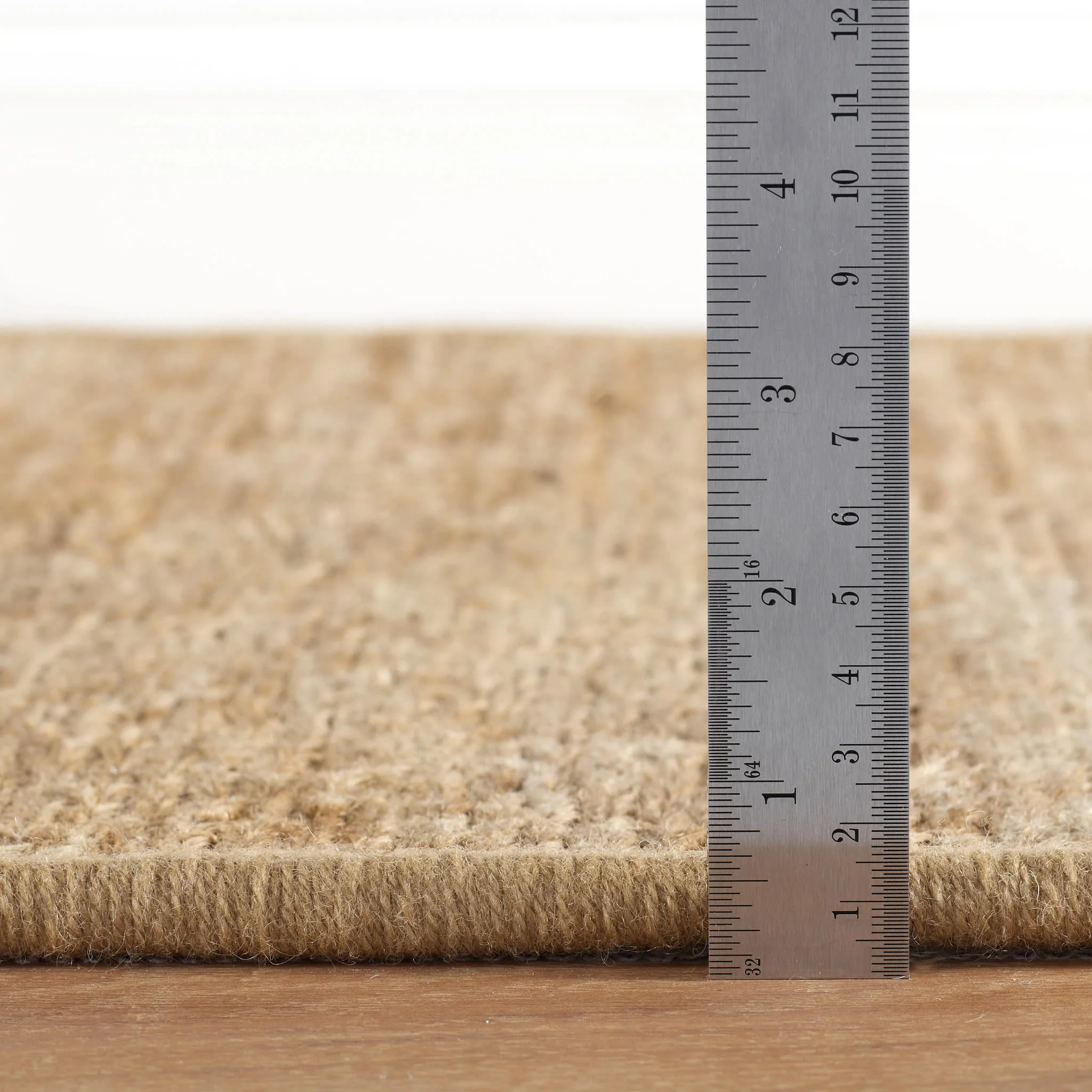 Willa Braided Woven Hemp Custom Rug | Natural - Image 4