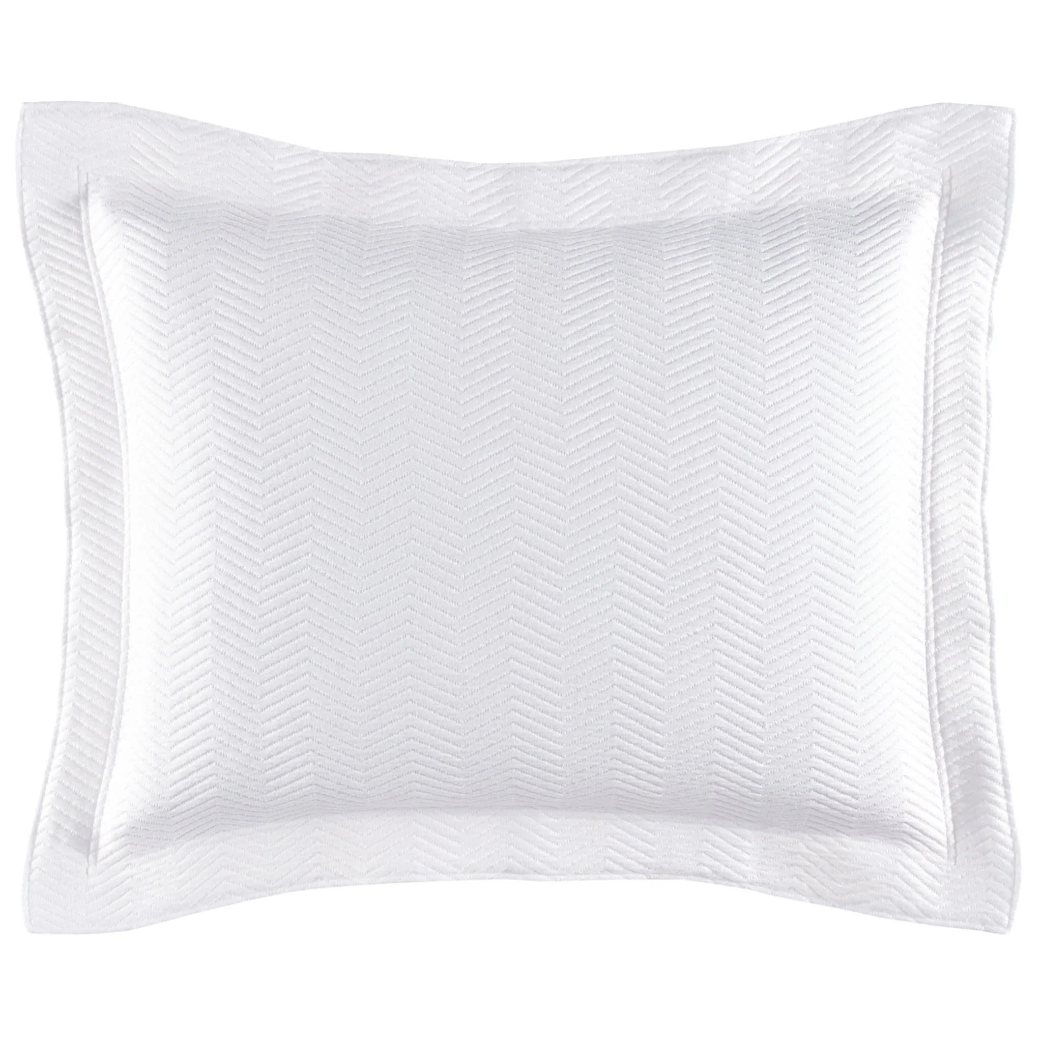 Winnie Matelasse Sham | White - Image 4