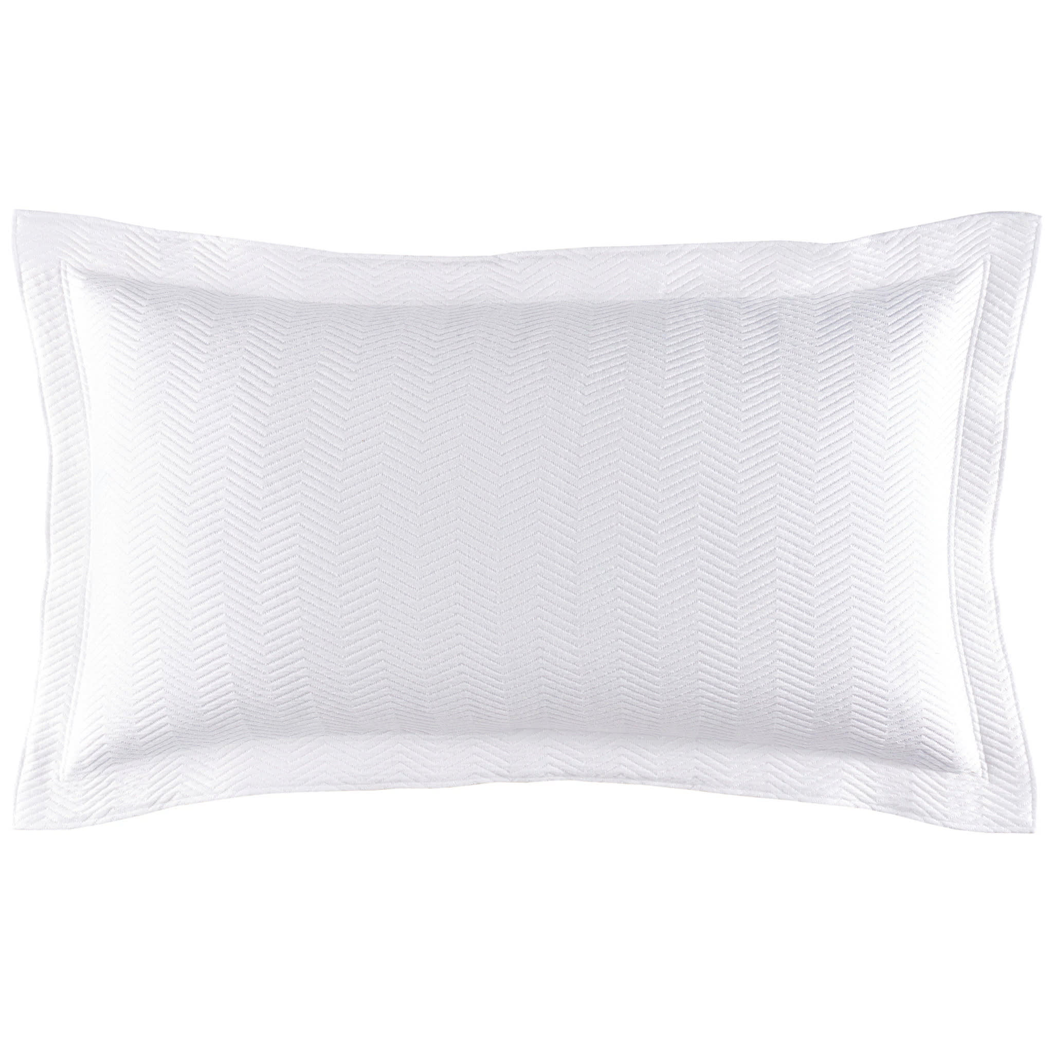 Winnie Matelasse Sham | White - Image 5
