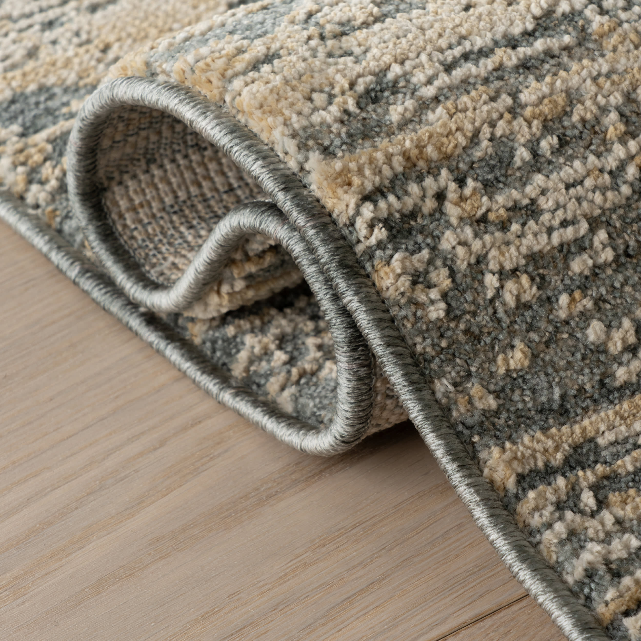 Winterer Modern Bohemian Rug | Stone - Image 11