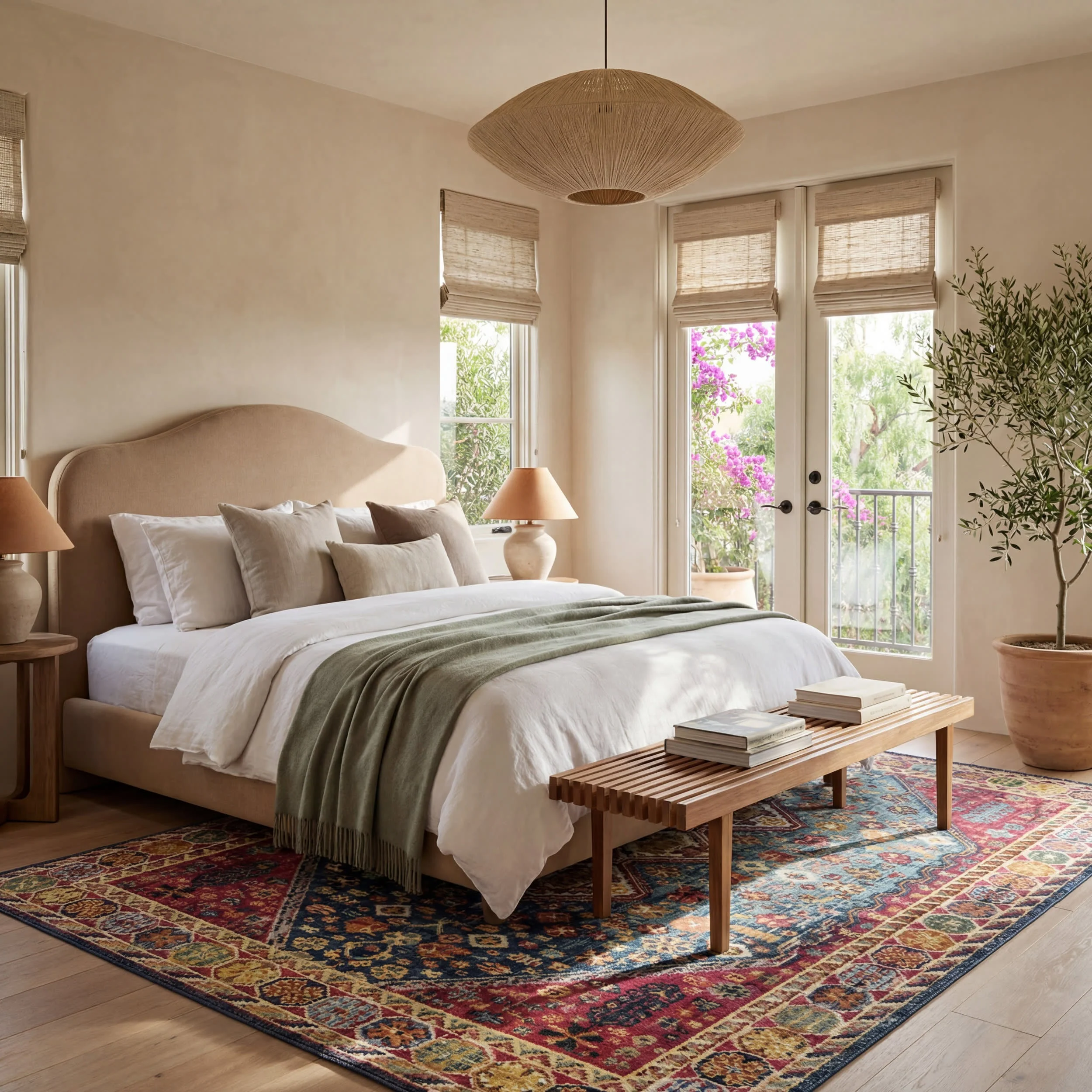 Winterer Modern Bohemian Rug | Tan - Image 10