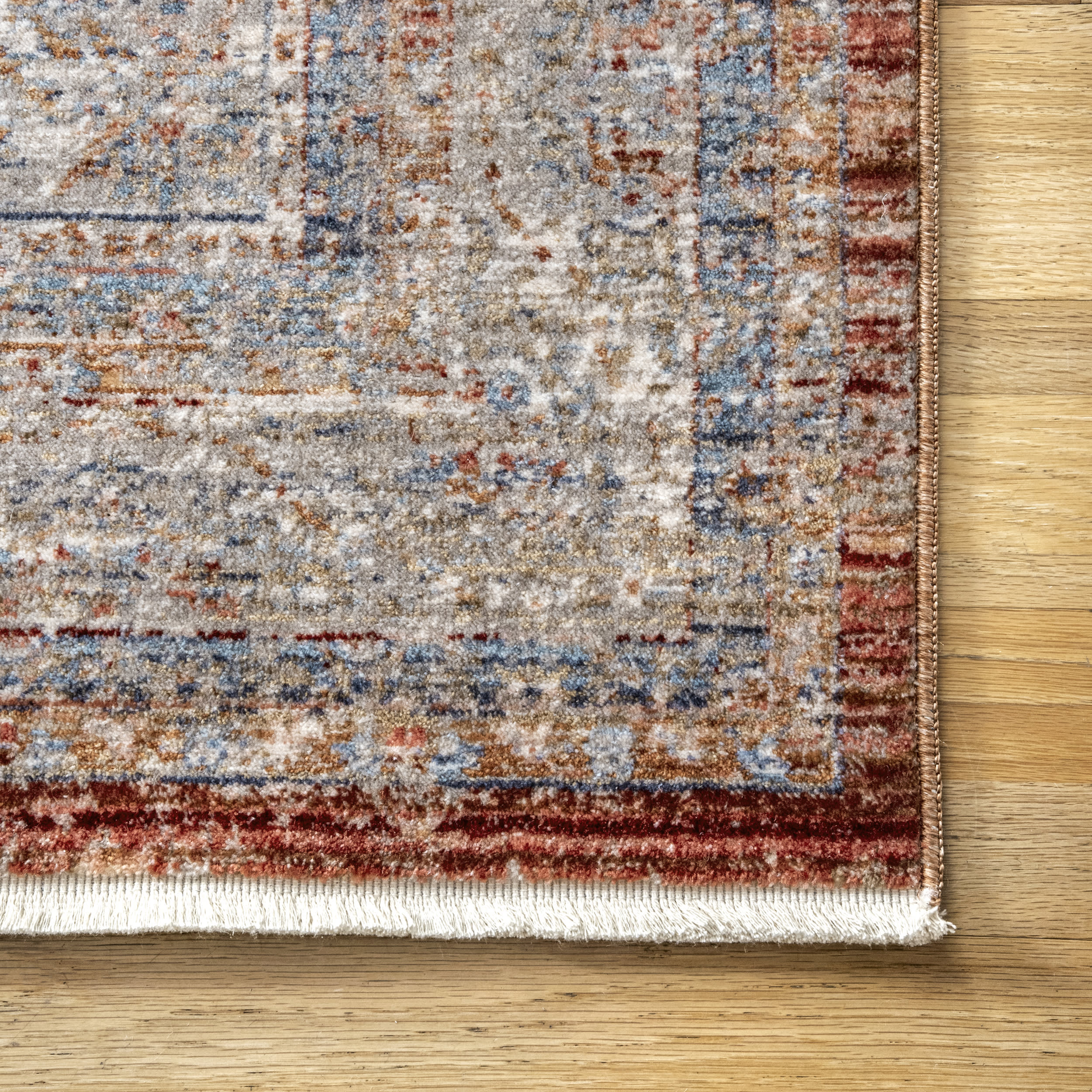 Withered Wreath Rug | Grey - Image 3