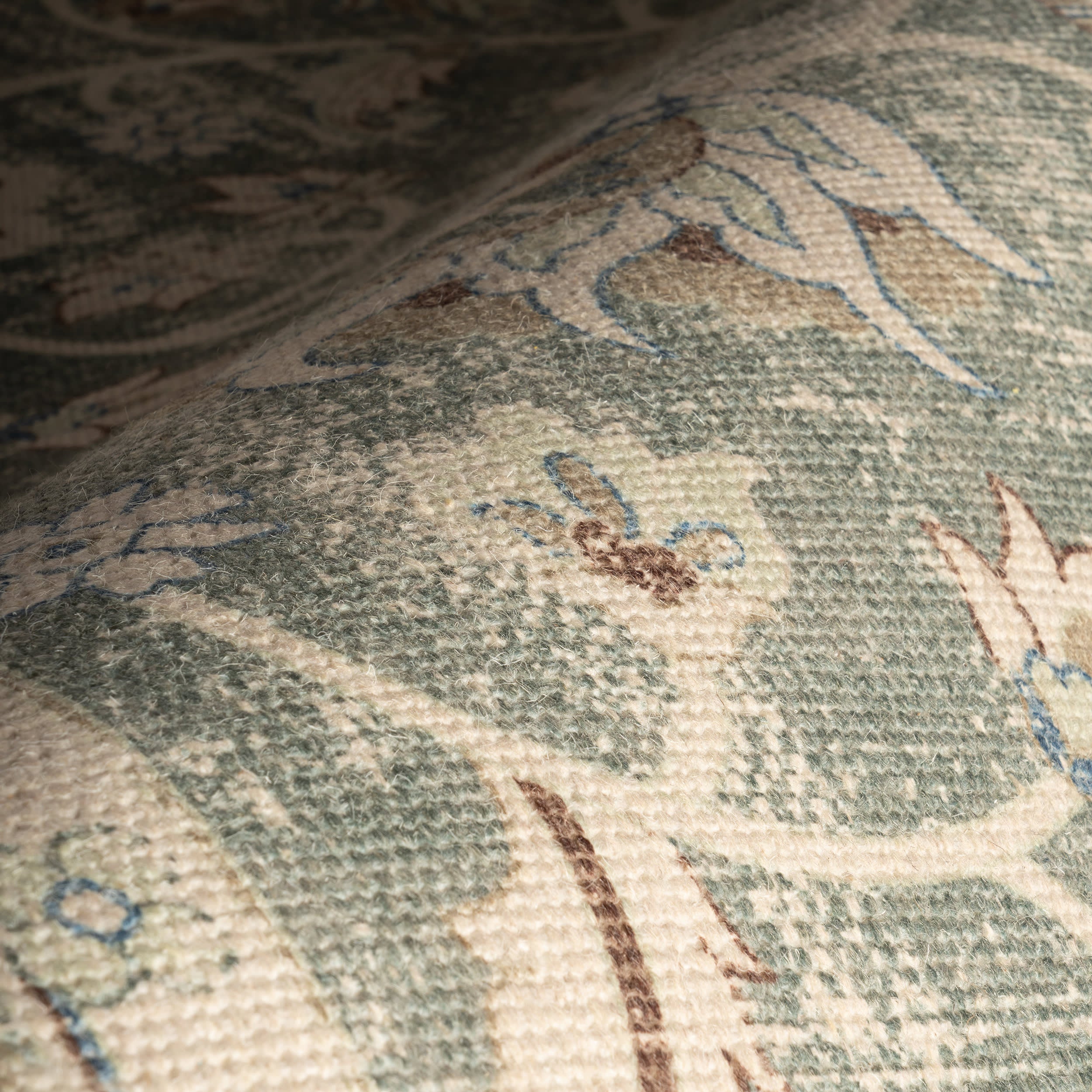 Xavena Floral & Paisley Transitional Rug | Green - Image 3