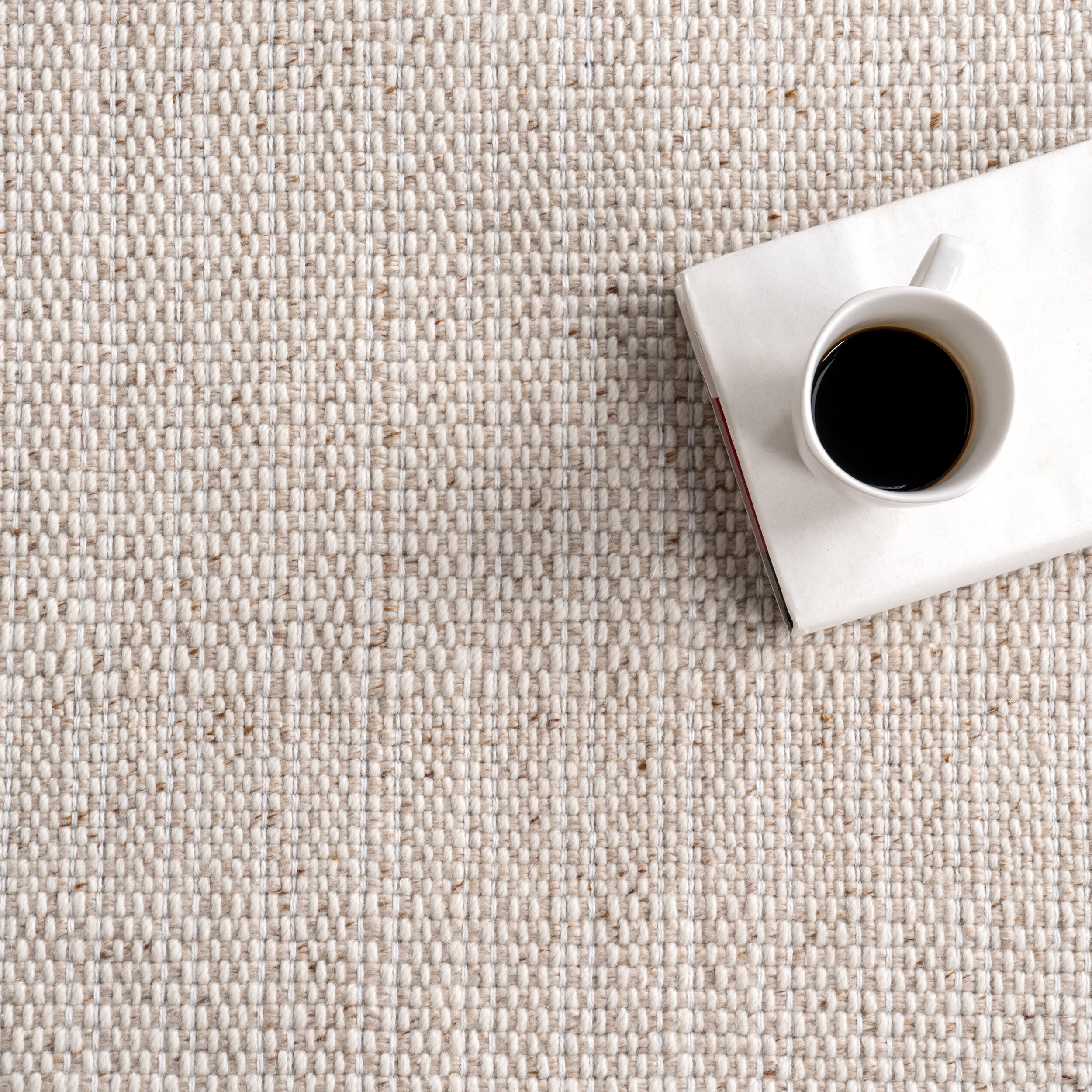 Yindi Striped Indoor/Outdoor Rug | Beige - Image 8