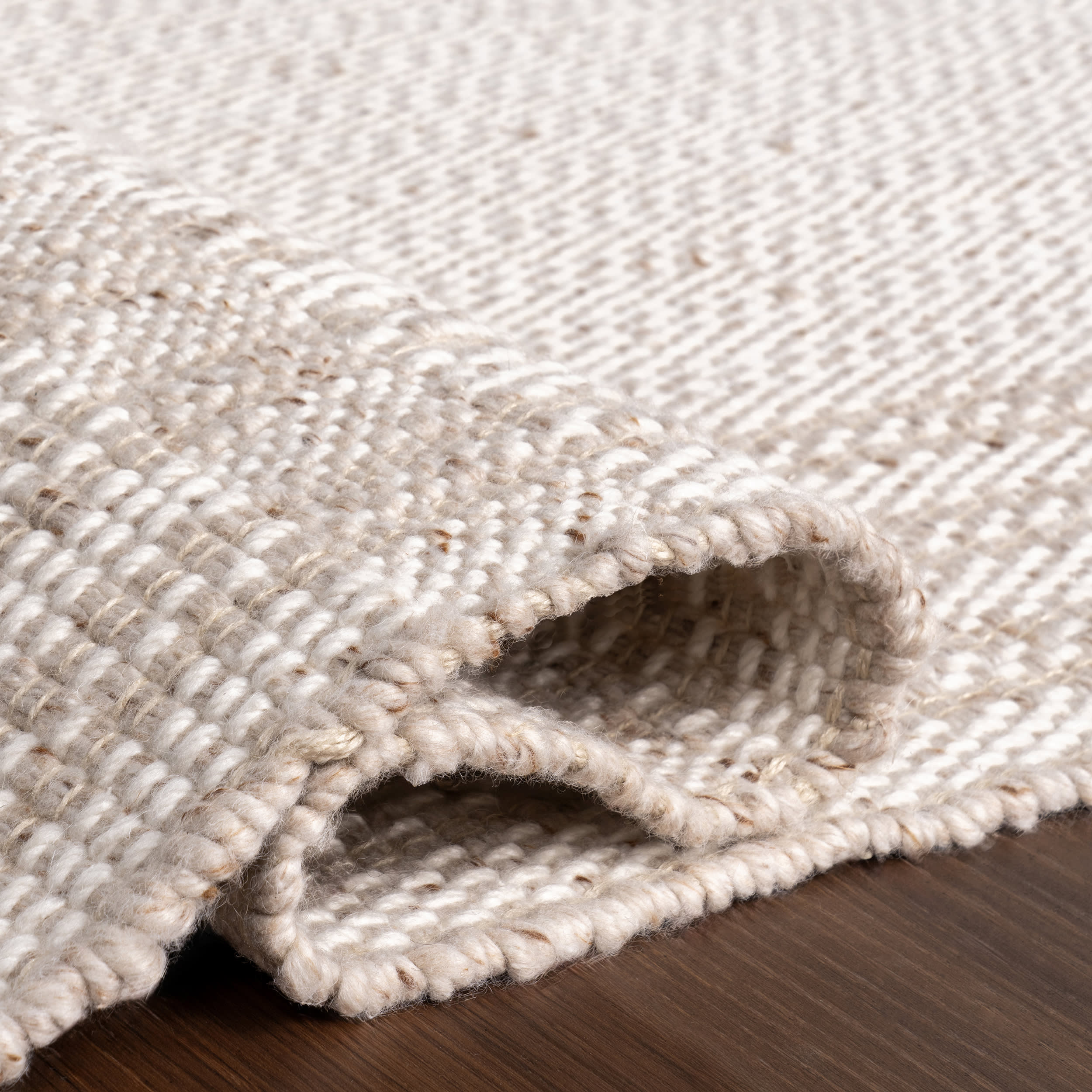Yindi Striped Indoor/Outdoor Rug | Beige - Image 9