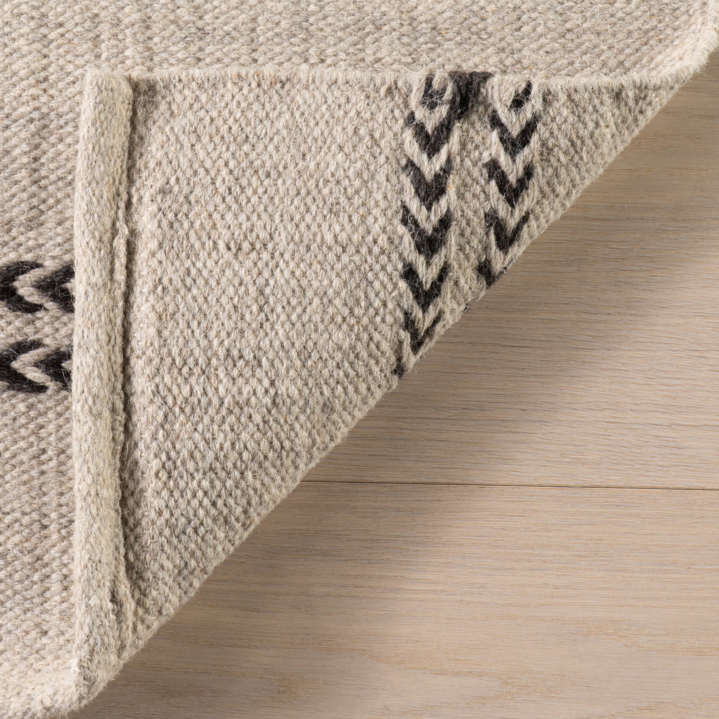 York Striped Wool Rug by Nate Berkus | Grey - Image 6
