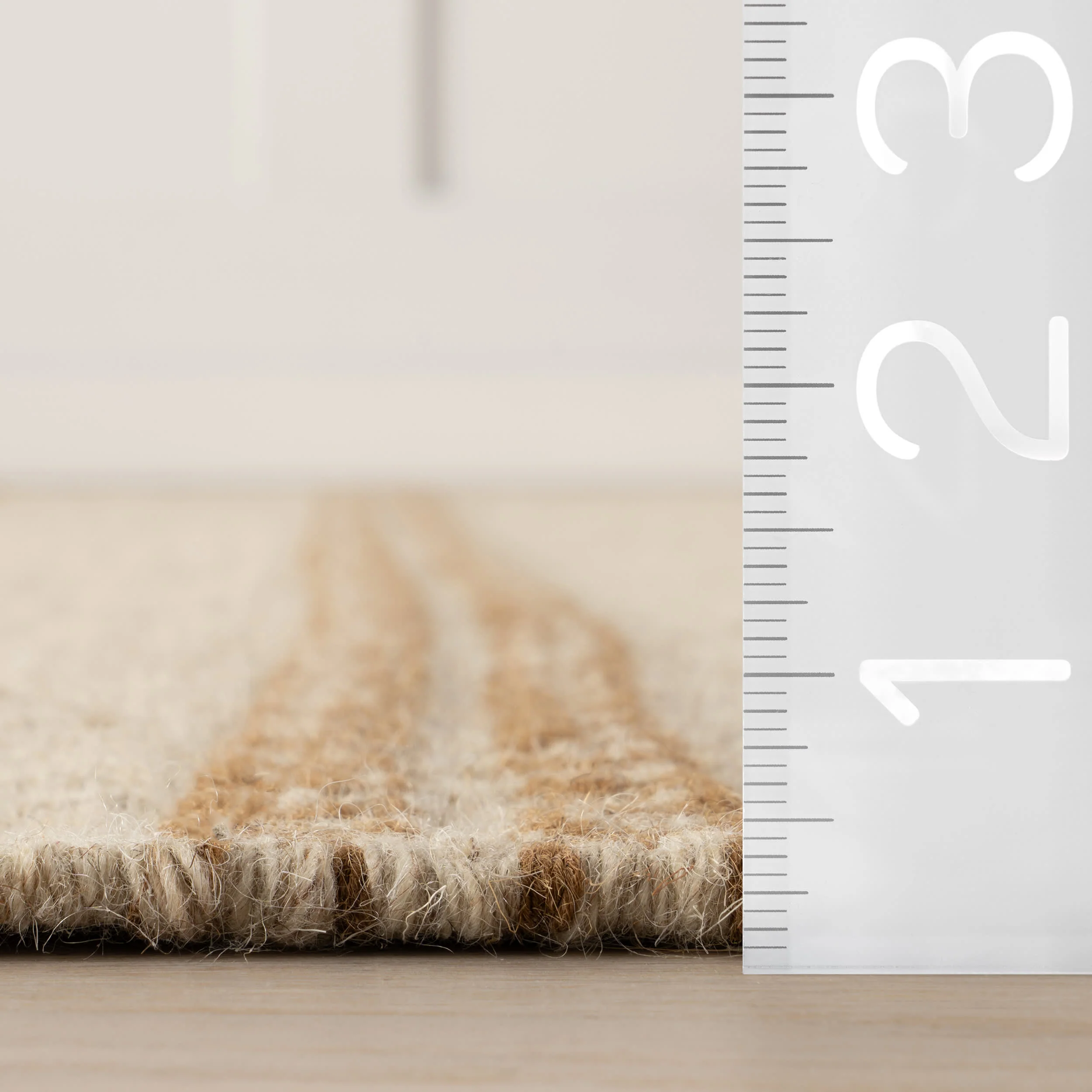 York Striped Wool Rug by Nate Berkus | Tan - Image 5