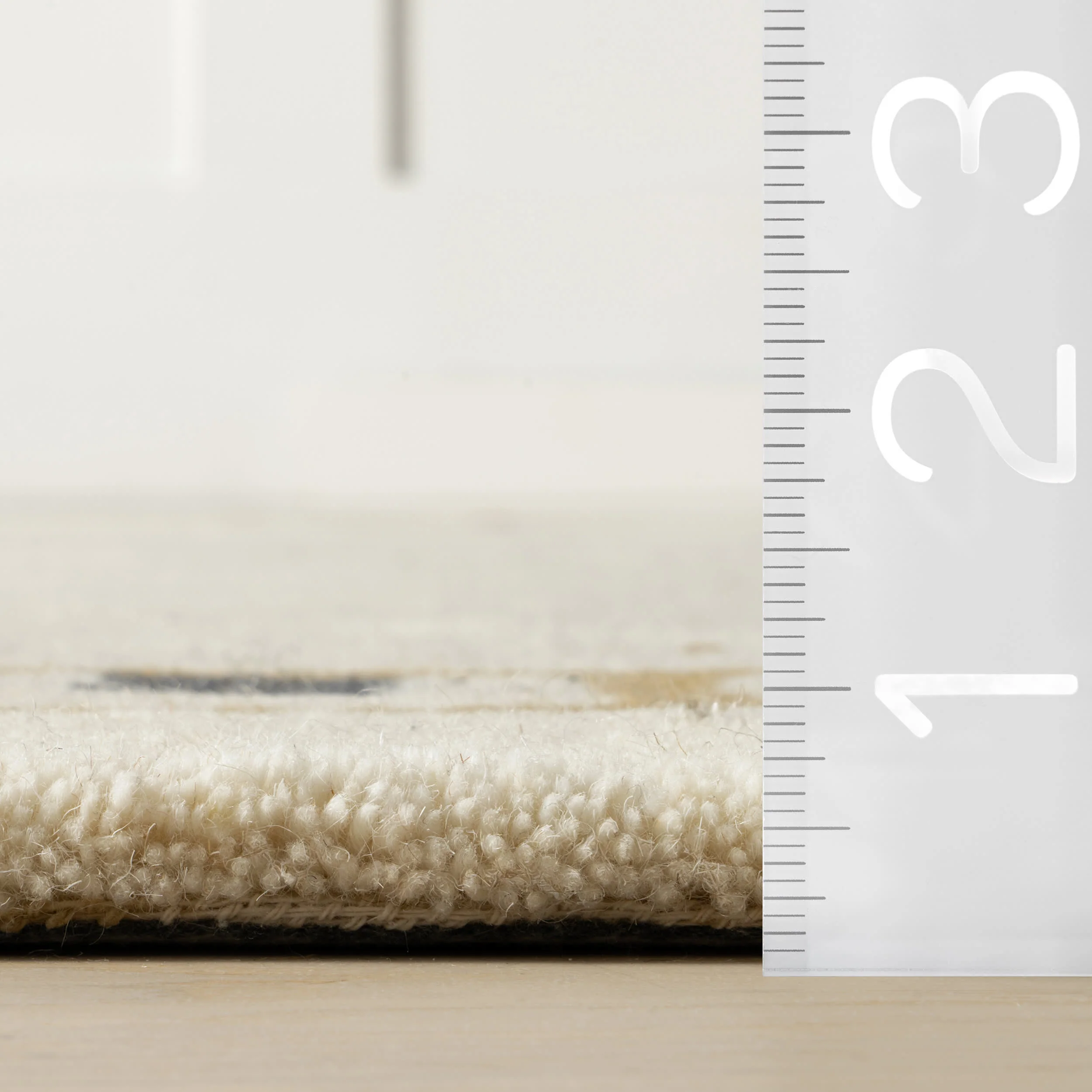 Yves Bordered Wool Rug by Nate Berkus | Ivory - Image 6