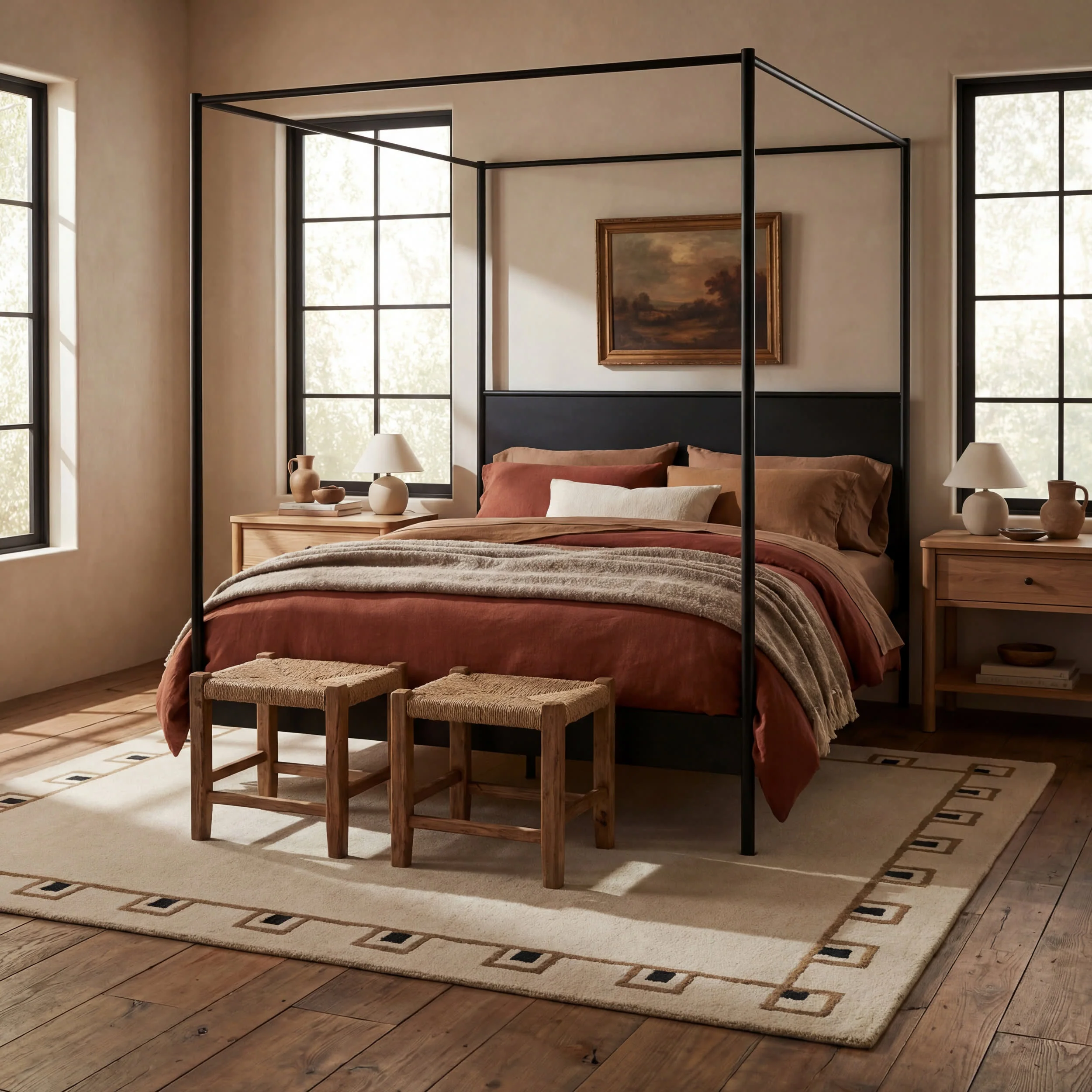 Yves Bordered Wool Rug by Nate Berkus | Ivory - Image 9