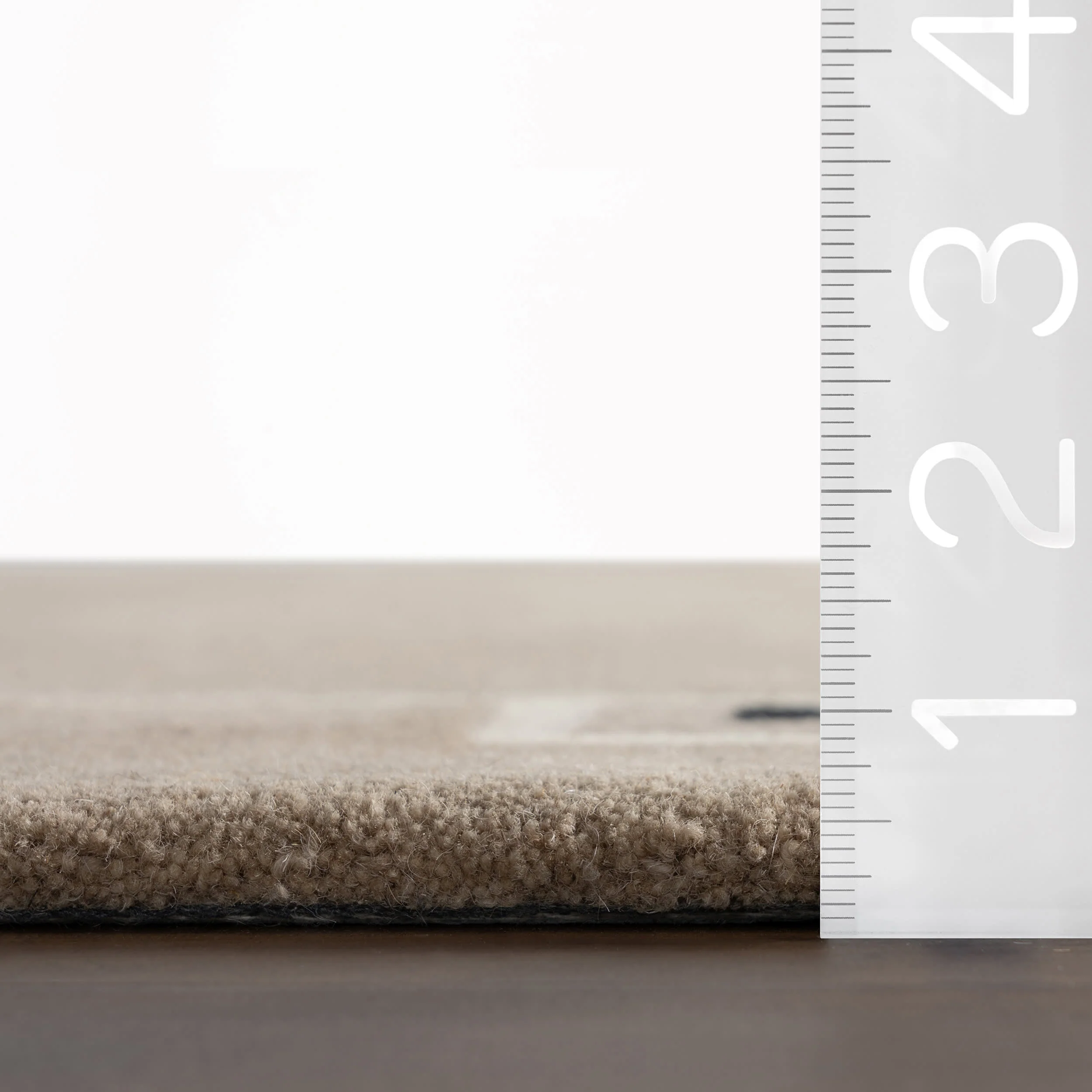 Yves Bordered Wool Rug by Nate Berkus | Beige - Image 4