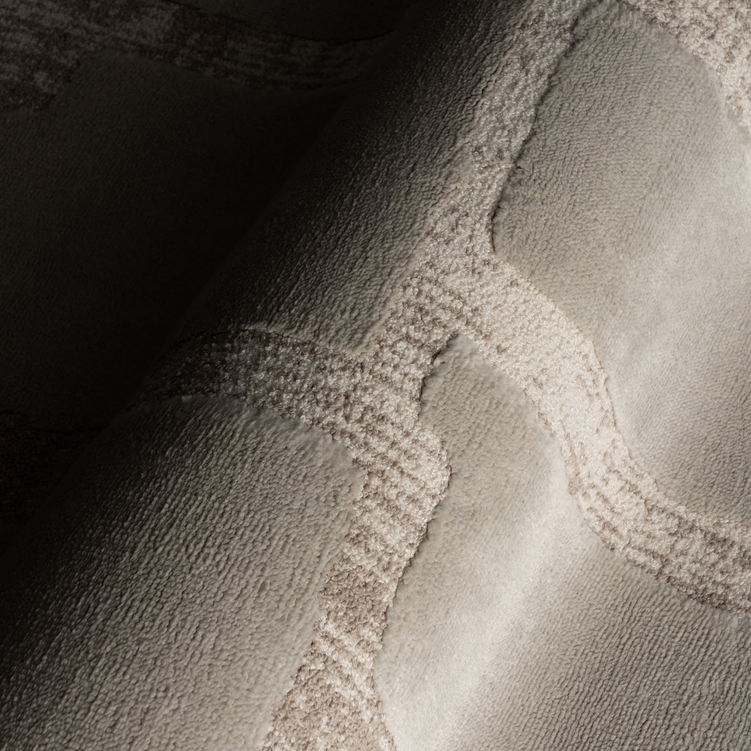 Zafirway Modern Abstract Rug | Beige - Image 3