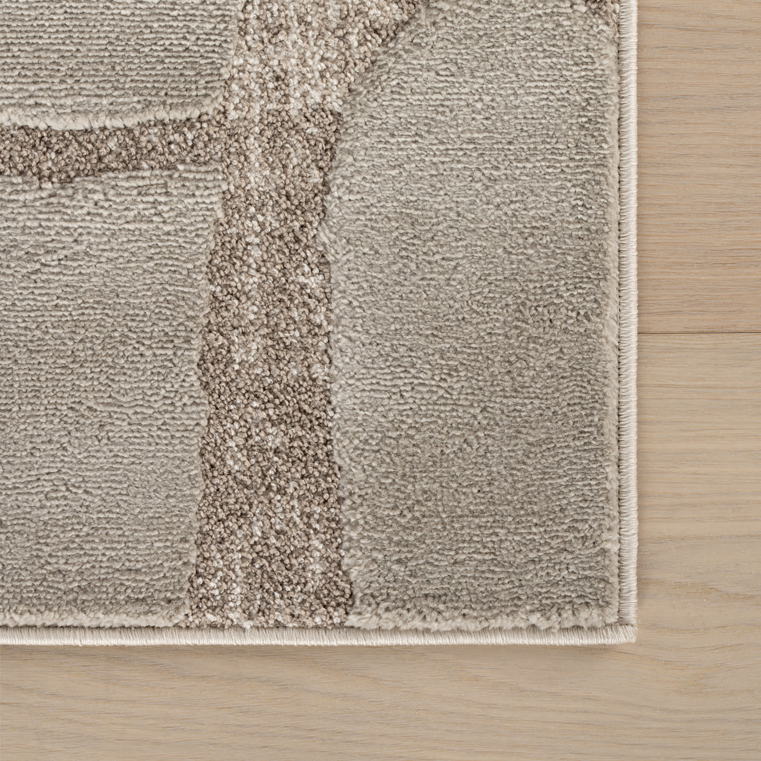 Zafirway Modern Abstract Rug | Beige - Image 4