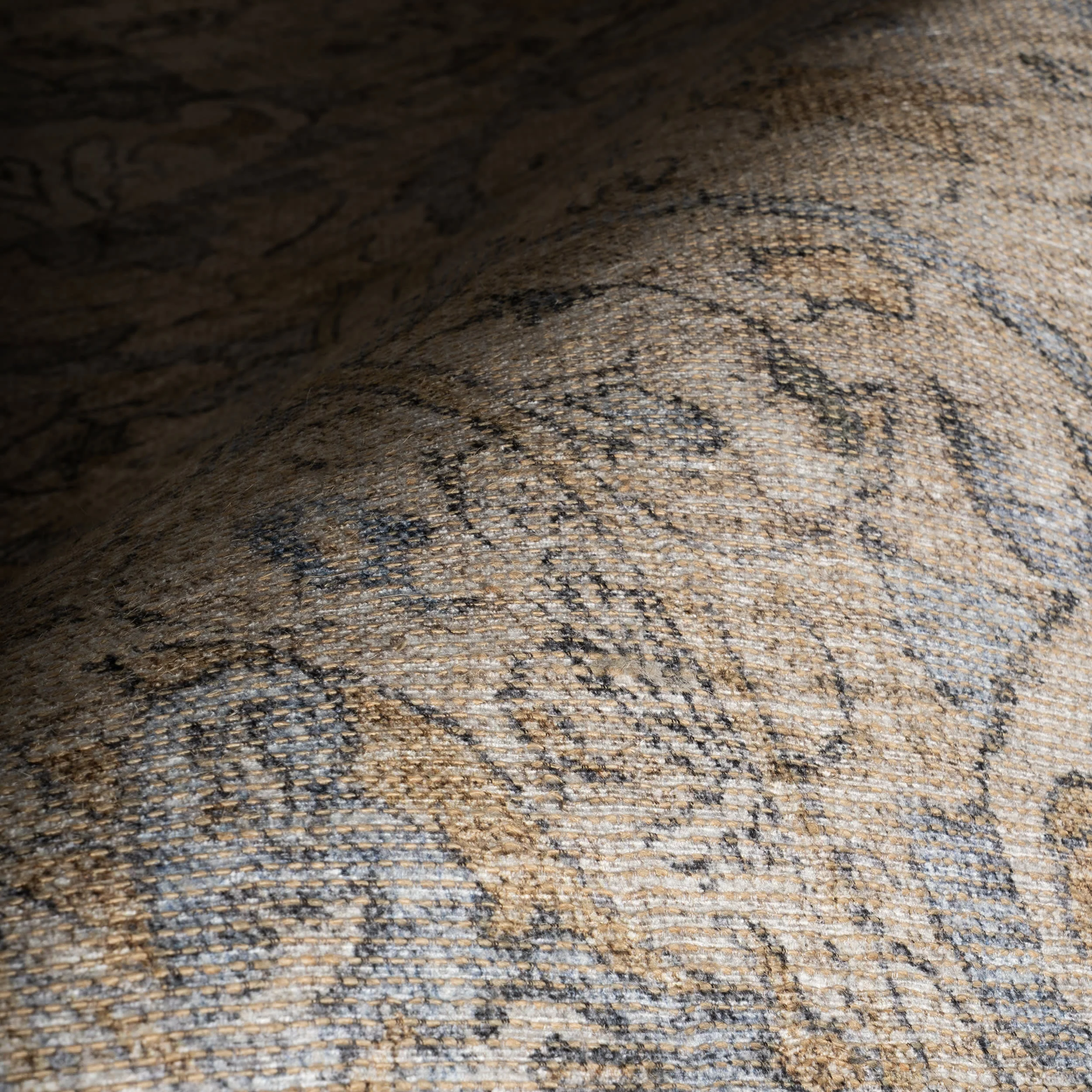 Zahlay Transitional Floral and Paisley Rug | Beige - Image 3