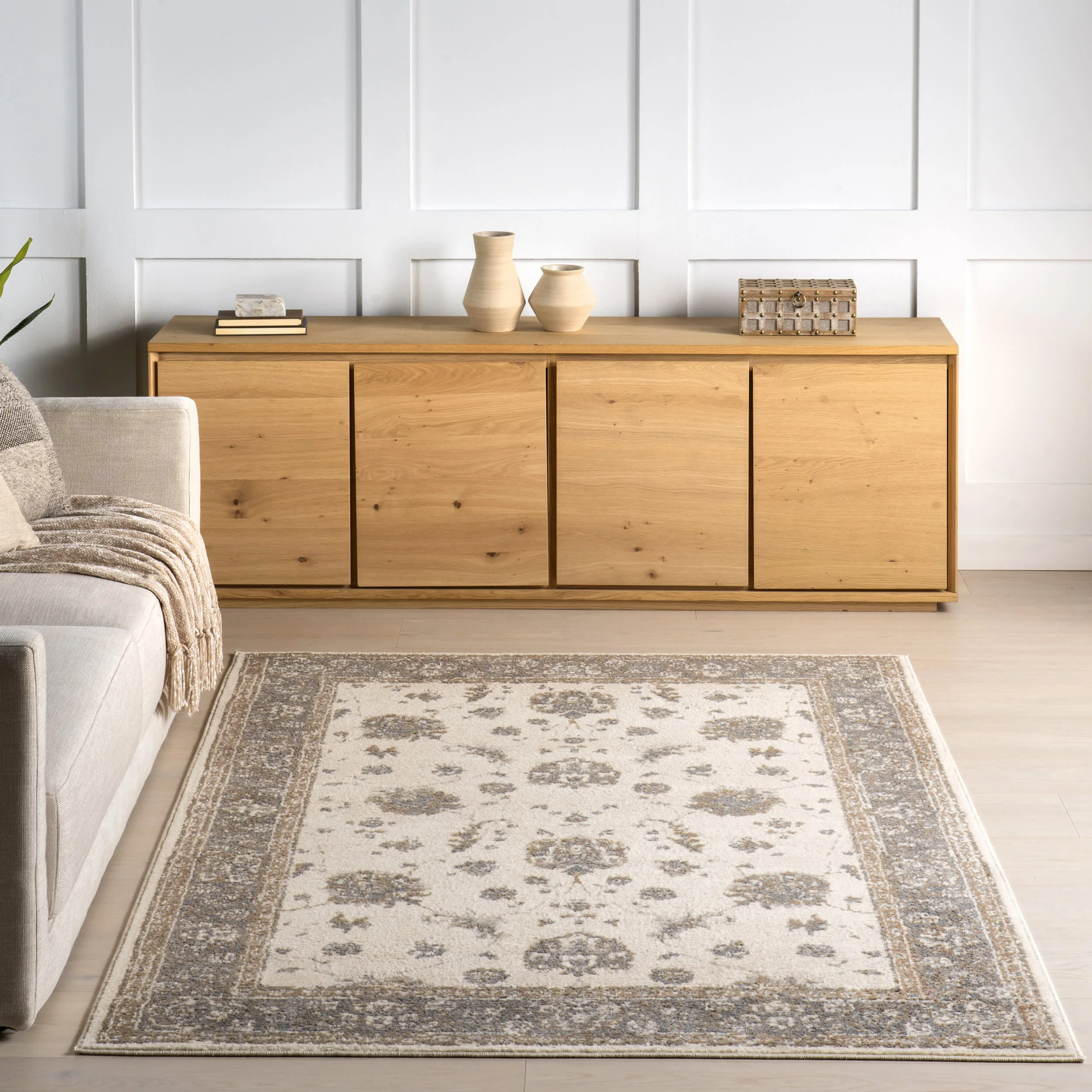 Zalina Medallion Rug | Beige - Image 5