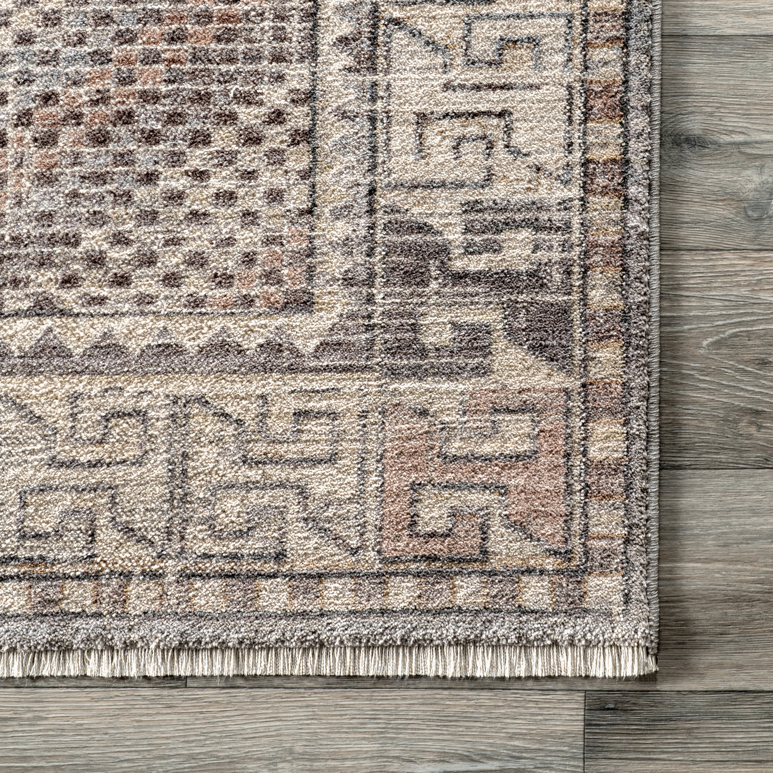 Zamaya Vintage Medallion Rug | Blue - Image 3