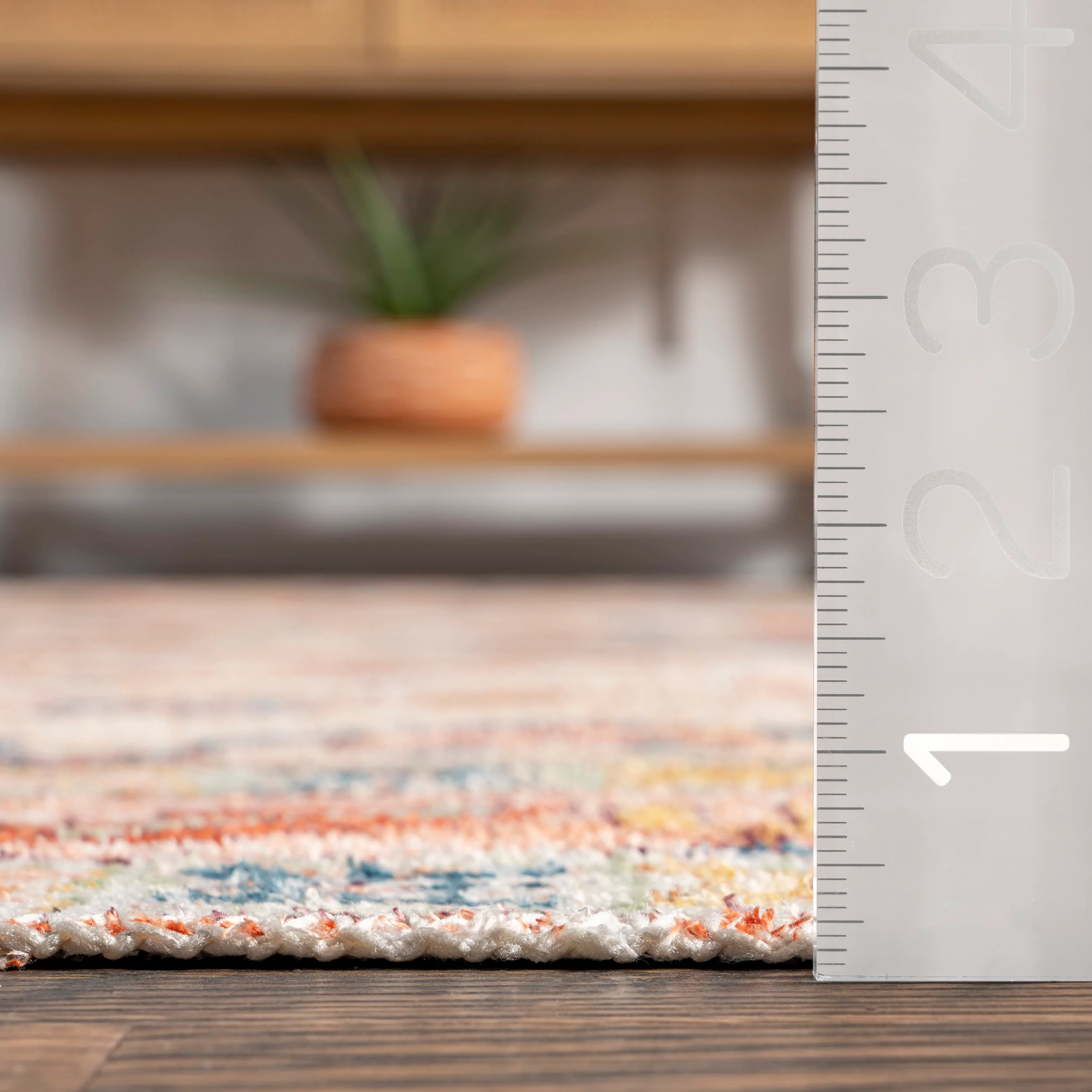 Zea Fading Classic Washable Rug | Multicolor - Image 5