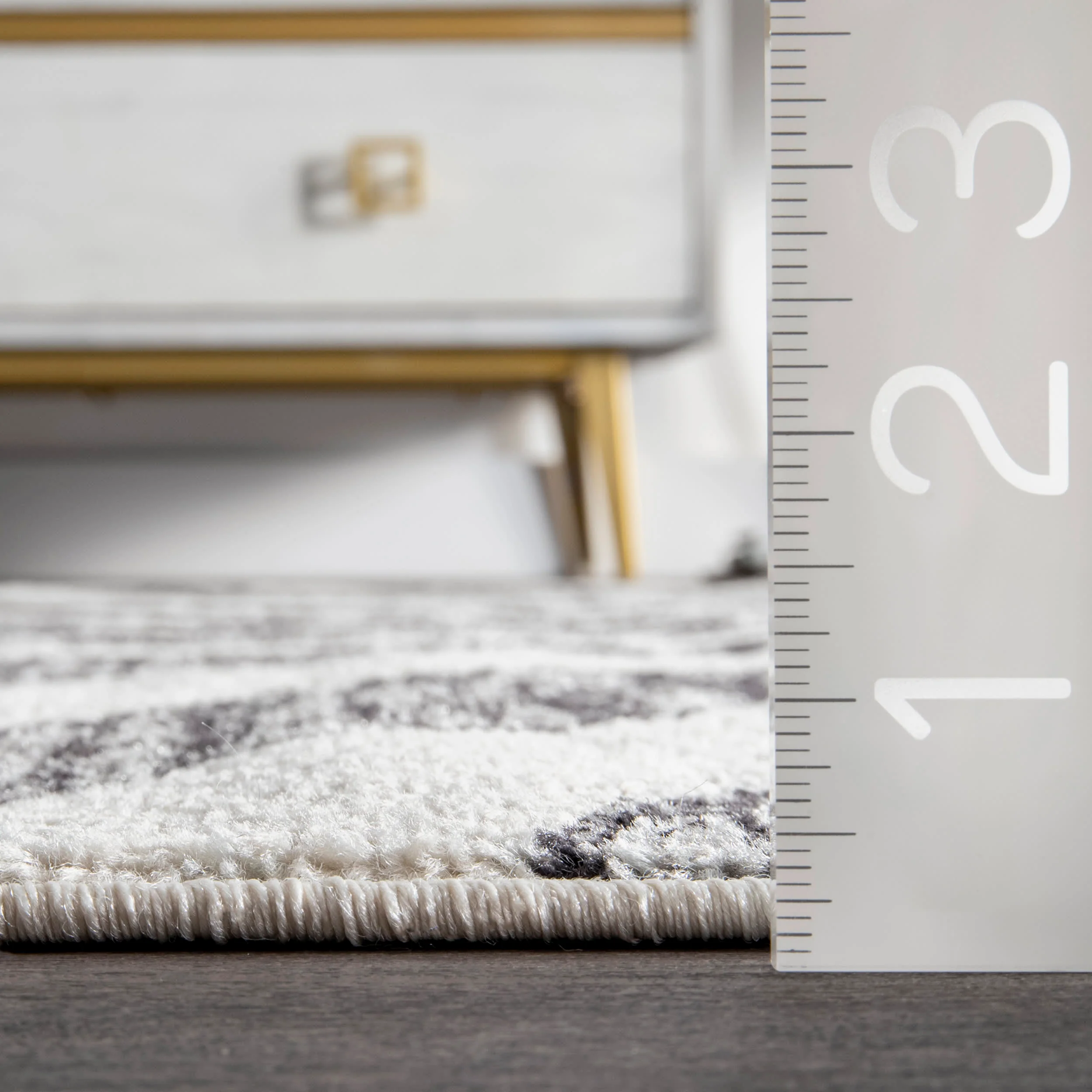 Zebra Stripes Rug | Black - Image 5