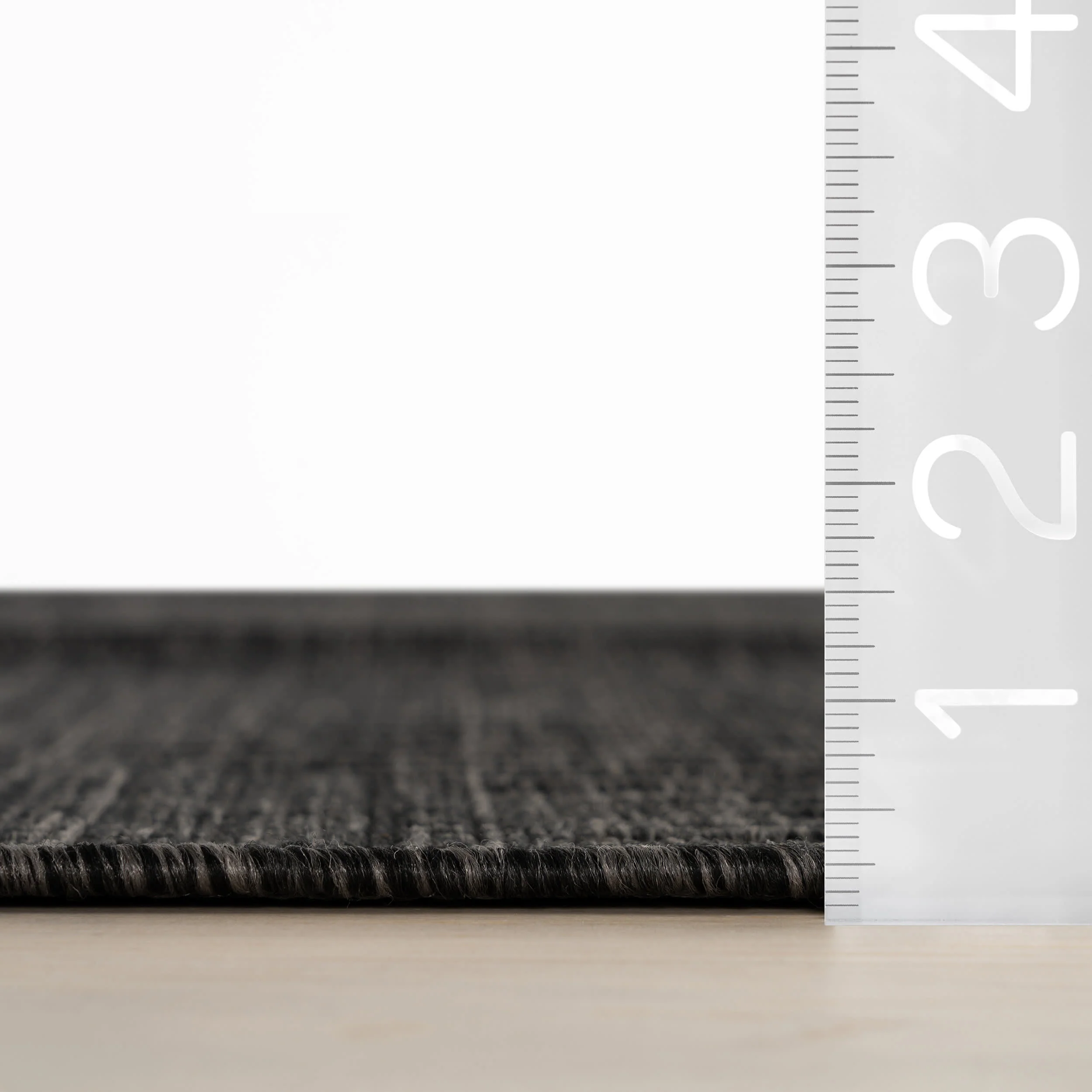 Zelai Modern Geometric Indoor/Outdoor Rug | Charcoal - Image 5