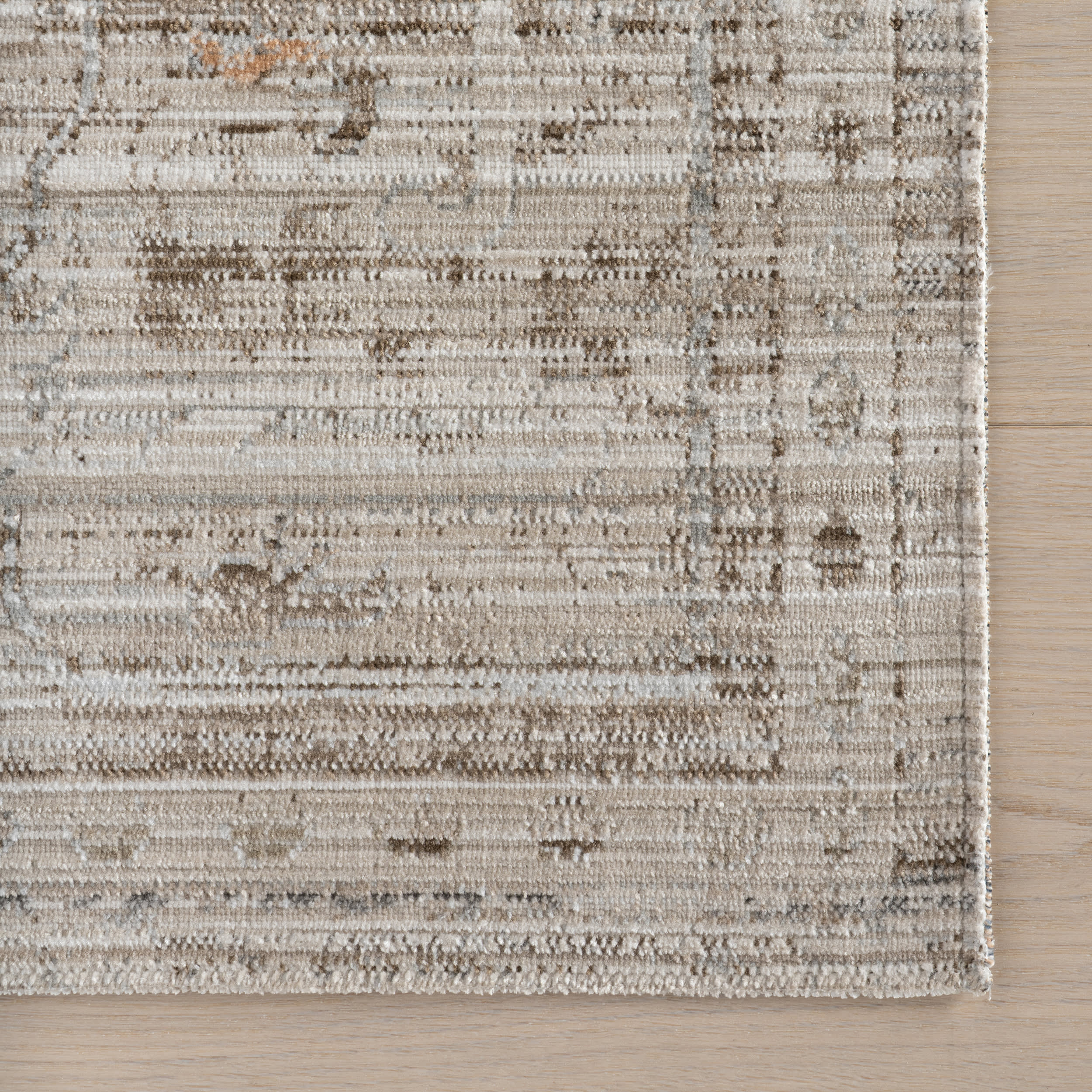 Zelly Medallion Washable Indoor/Outdoor Rug | Brown - Image 4