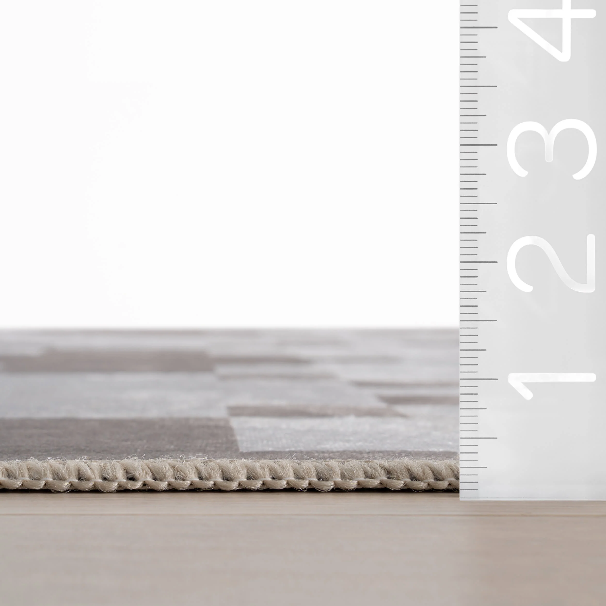 Ziana Southwestern Geometric Washable Rug | Taupe - Image 6