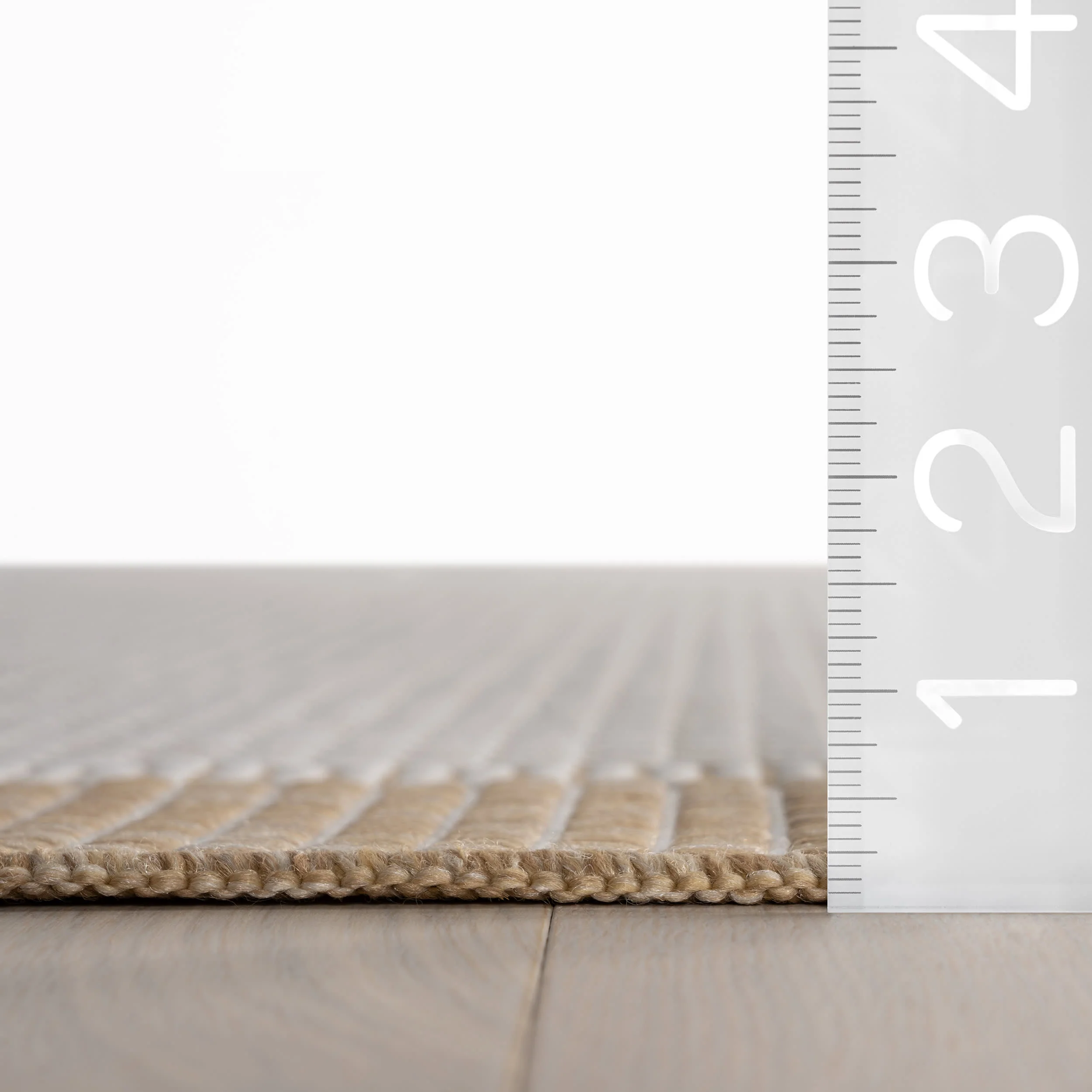 Zinea Bohemian Bordered Indoor/Outdoor Rug | Ivory - Image 4