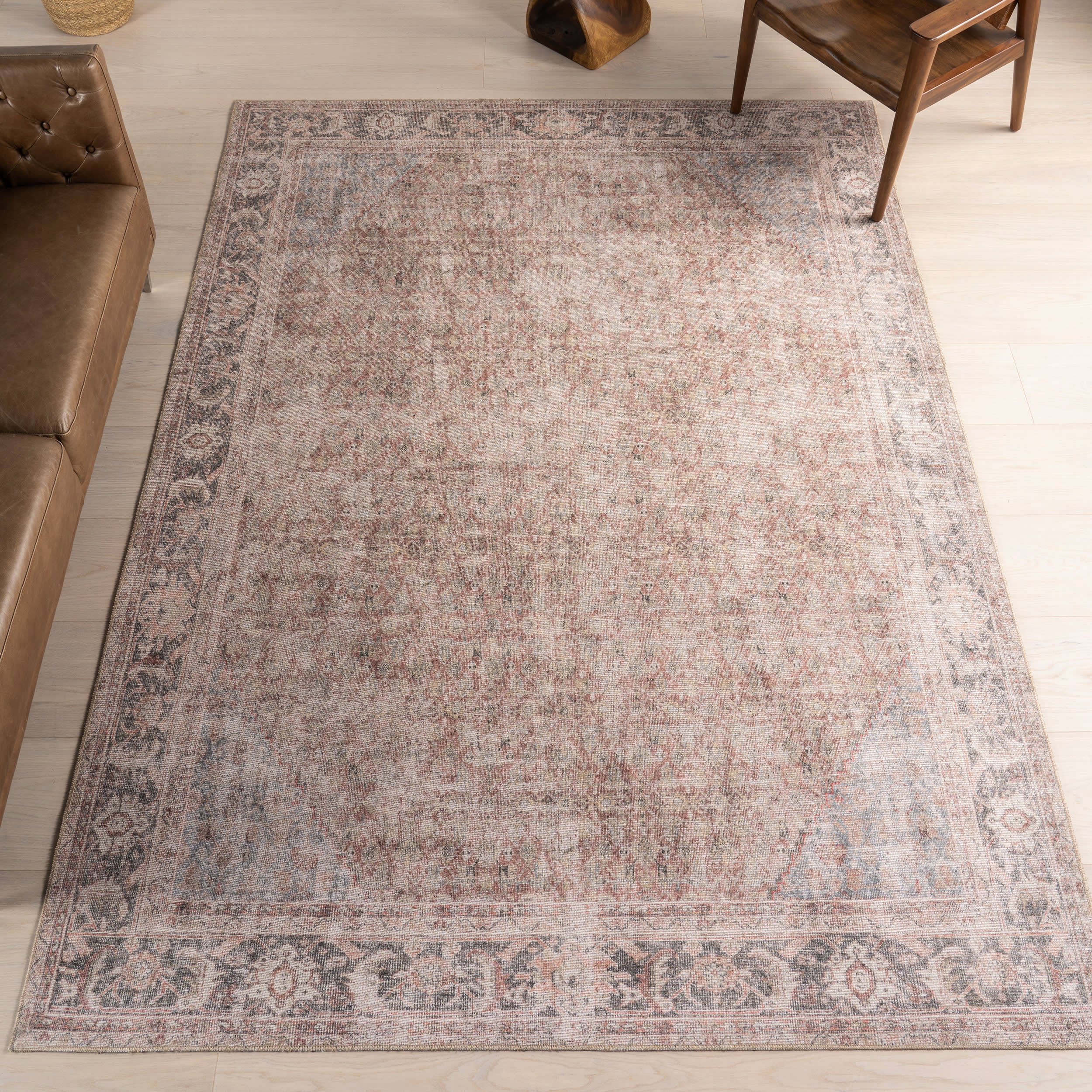 Ziva Vintage Rug | Beige - Image 2